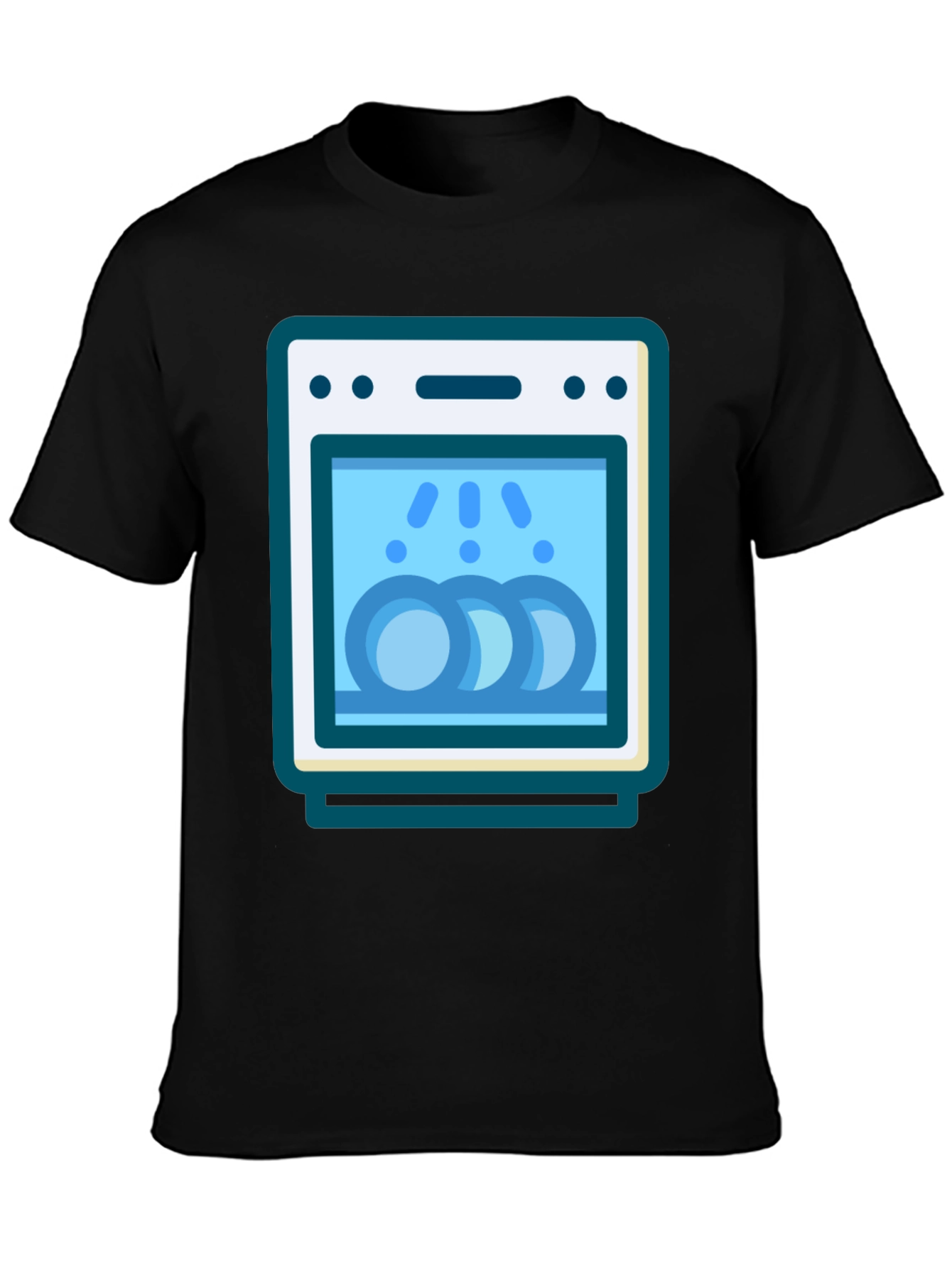 Dishwasher Graphic T-Shirt - Clean Fun!