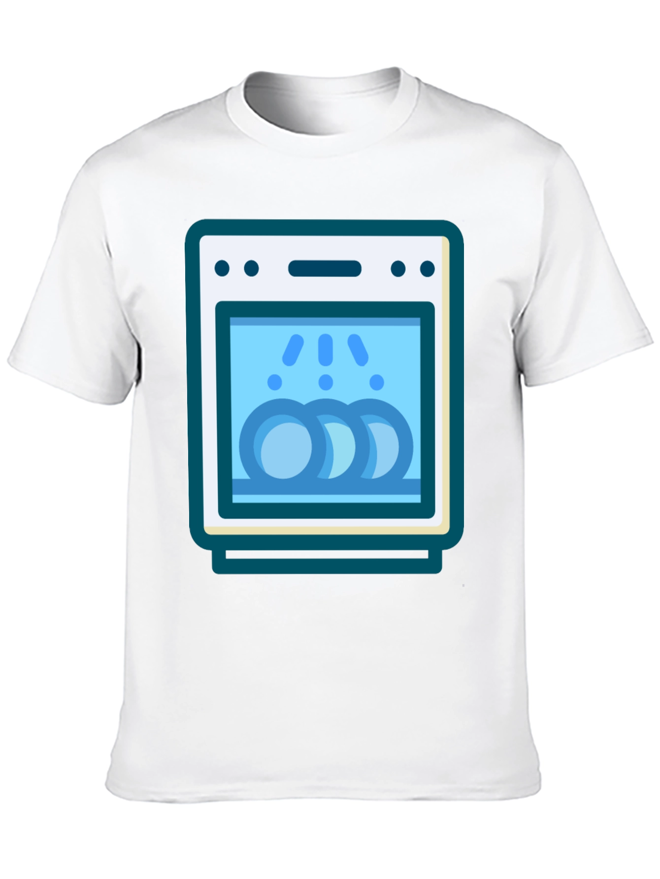 Dishwasher Graphic T-Shirt - Clean Fun!