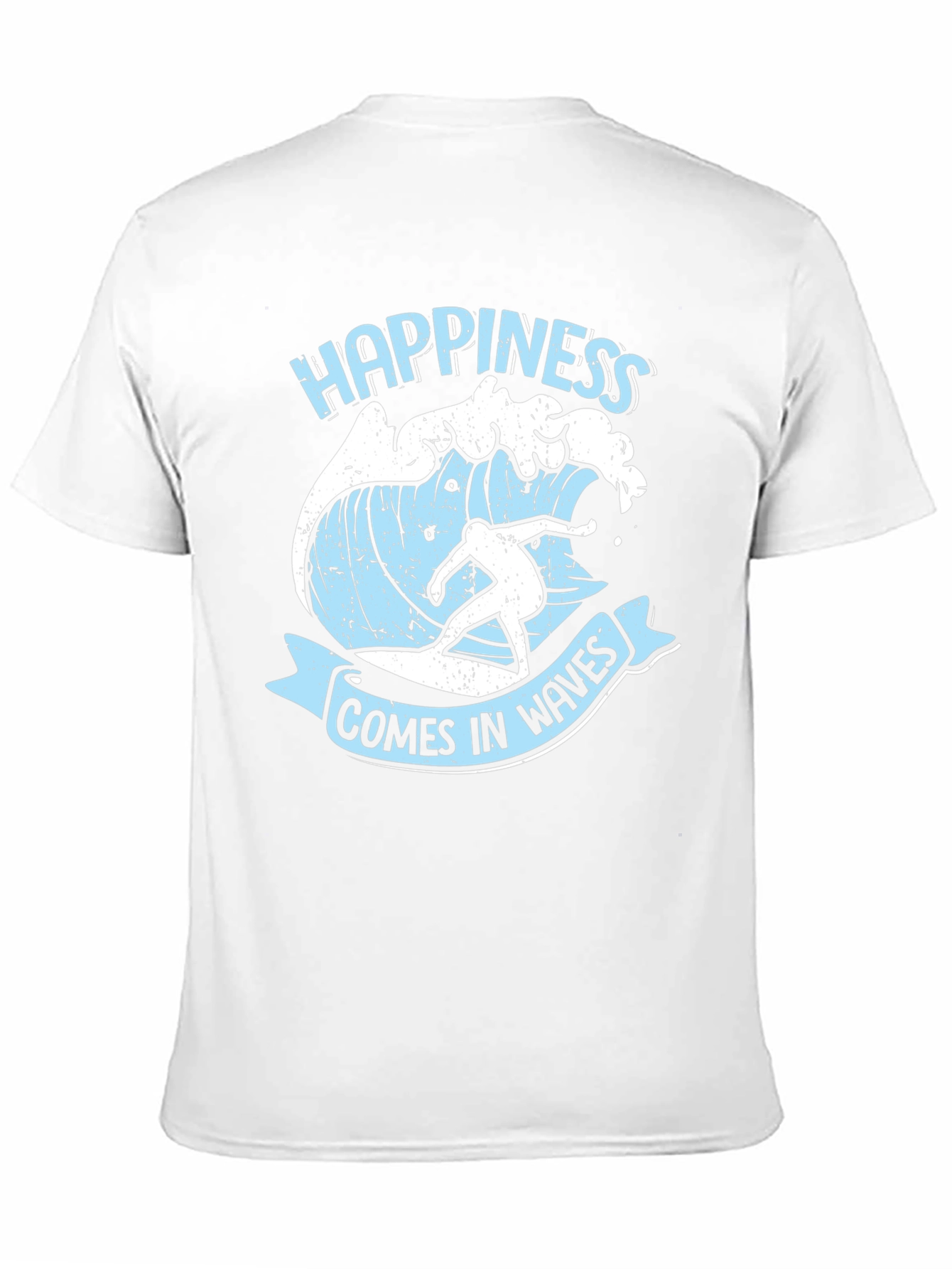 Happiness Comes in Waves Graphic Tee