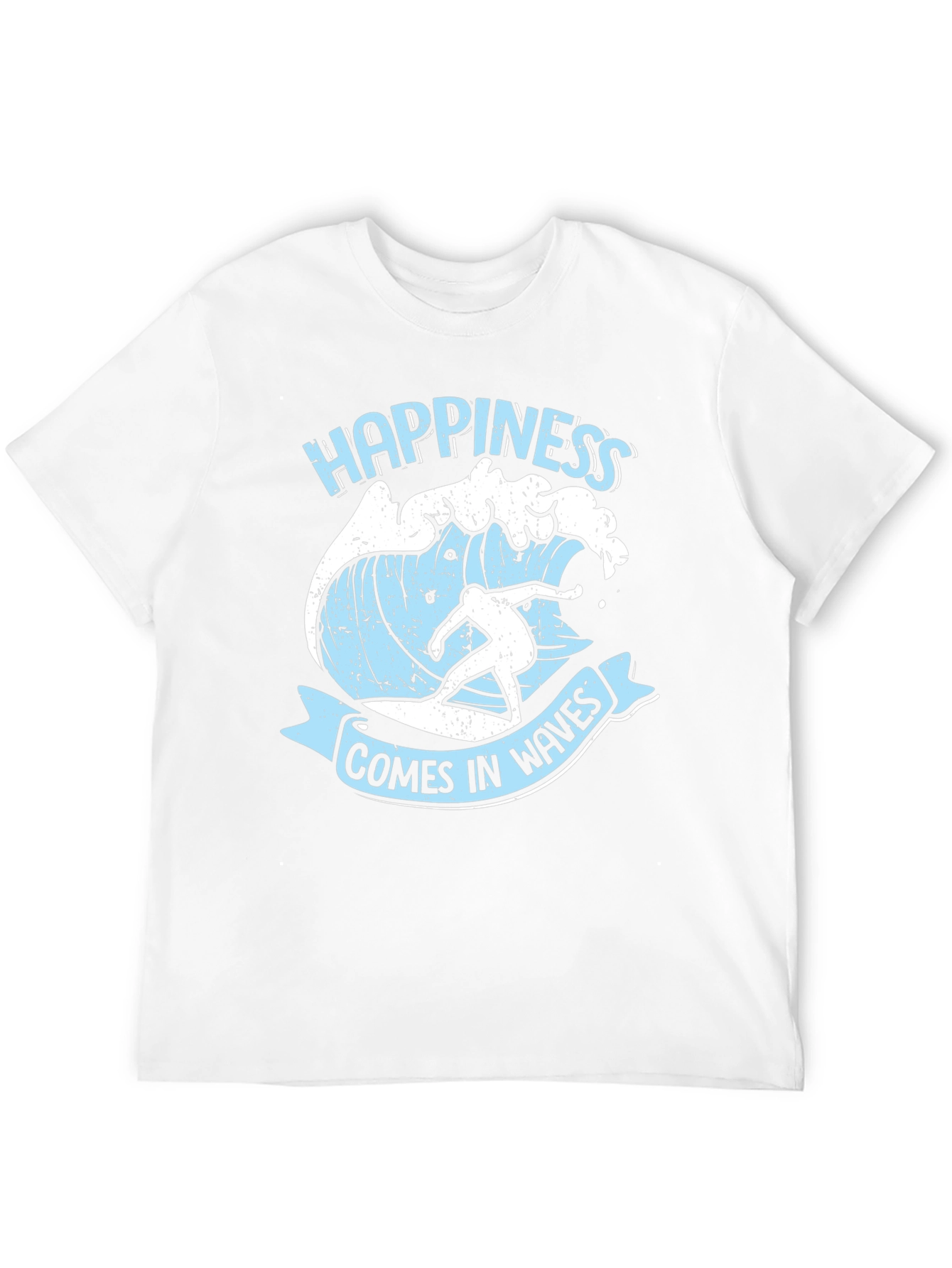 Happiness Comes in Waves Graphic Tee