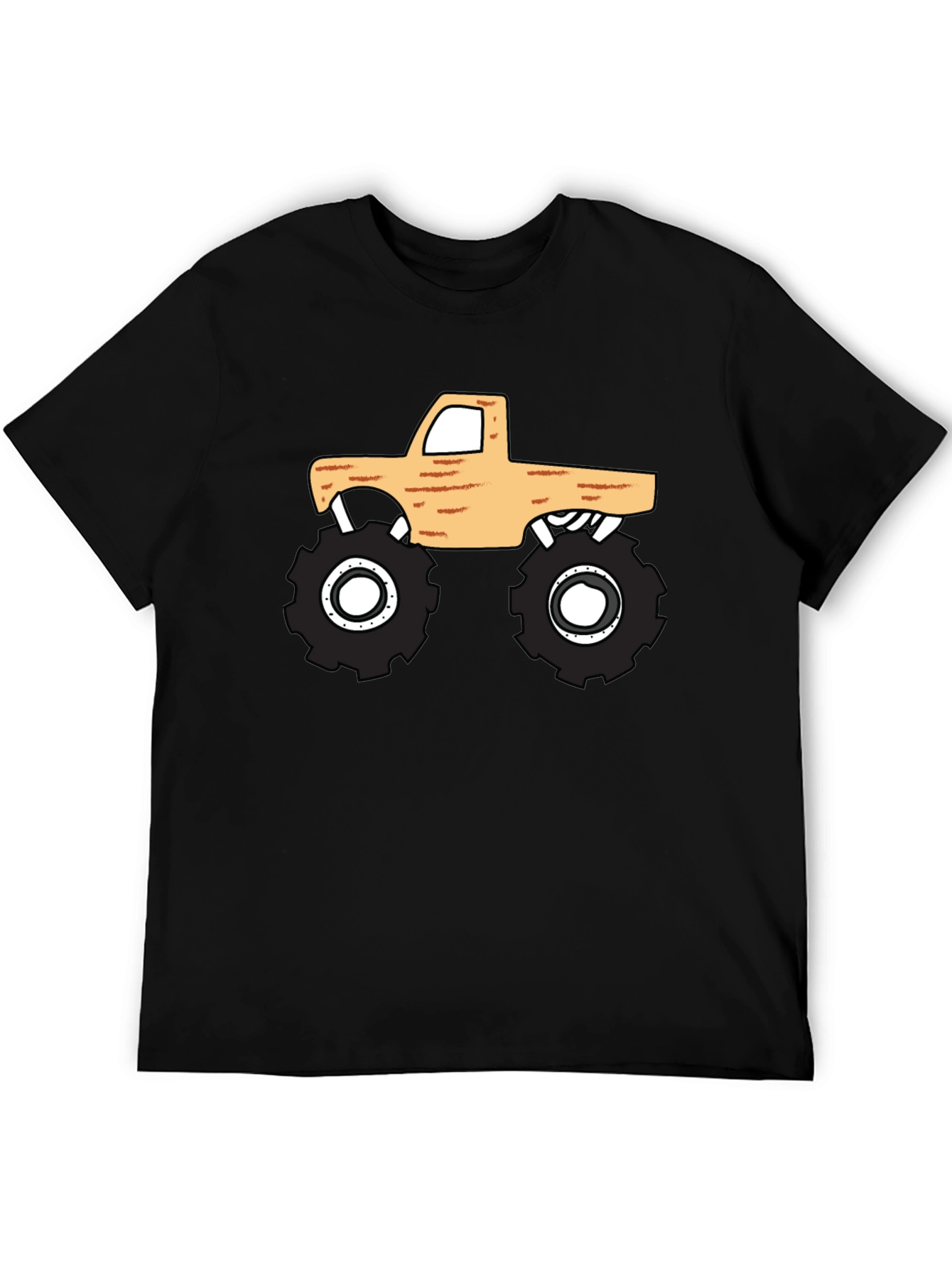 Monster Truck Graphic Tee - Cool Black T-Shirt