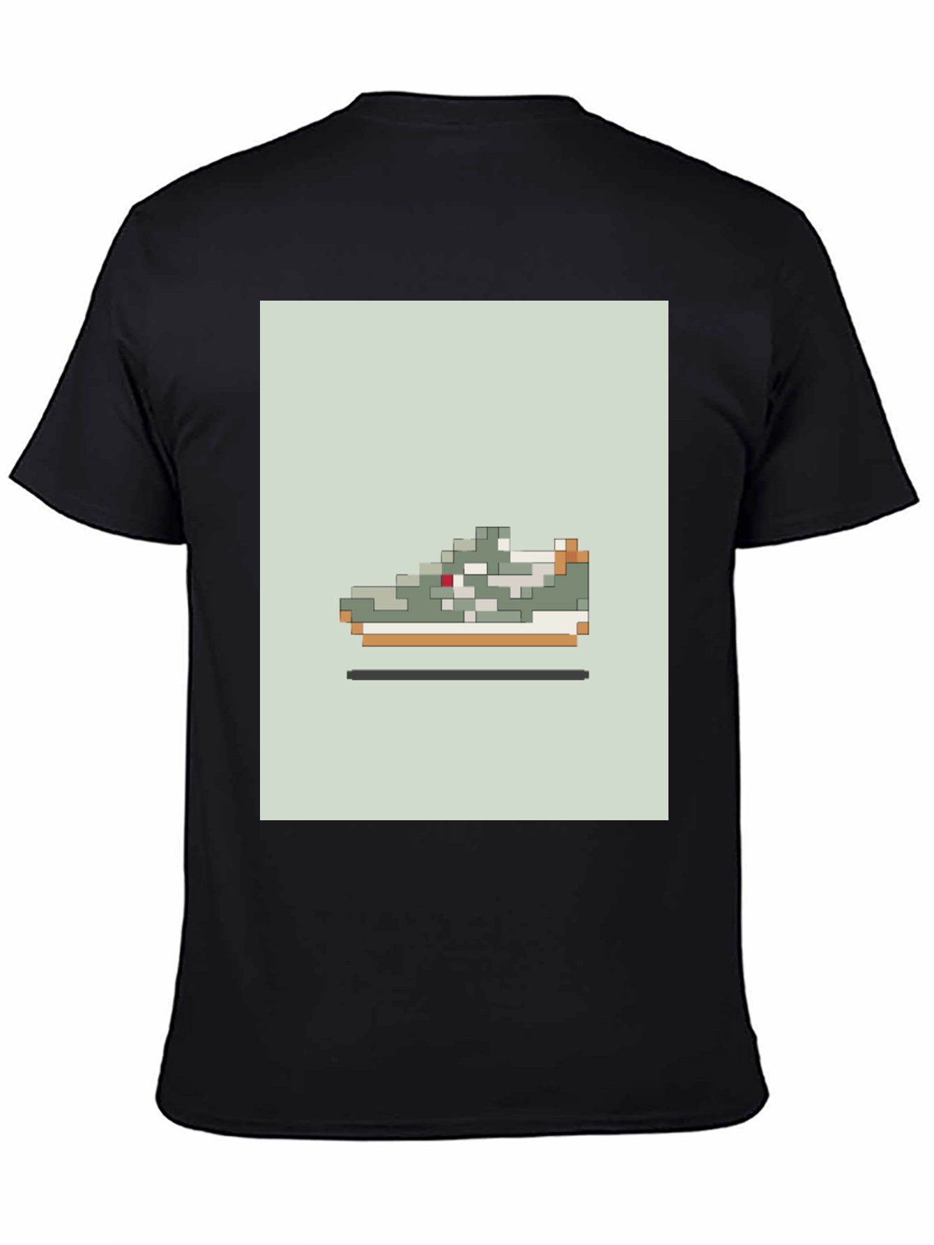 Pixel Sneaker Graphic Tee - Unique Design