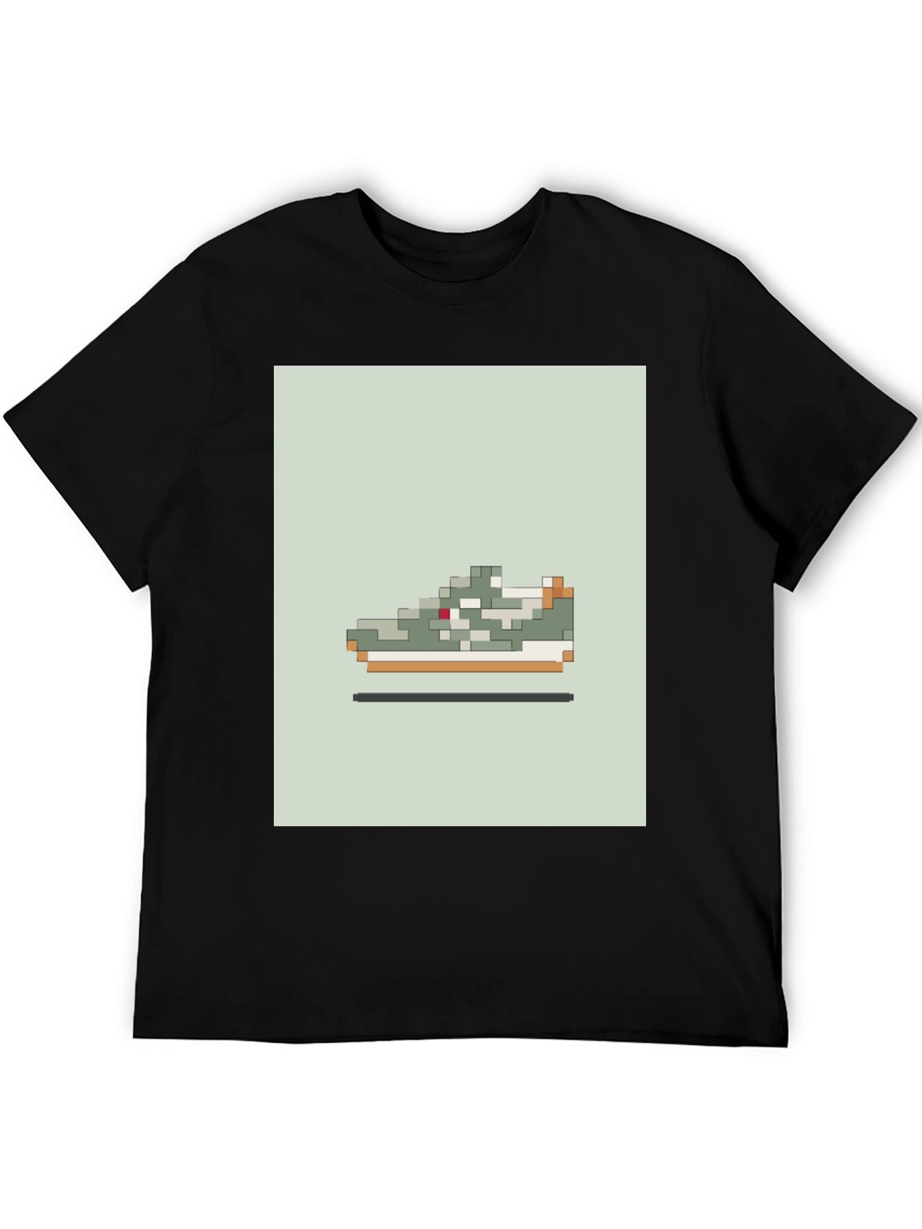 Pixel Sneaker Graphic Tee - Unique Design