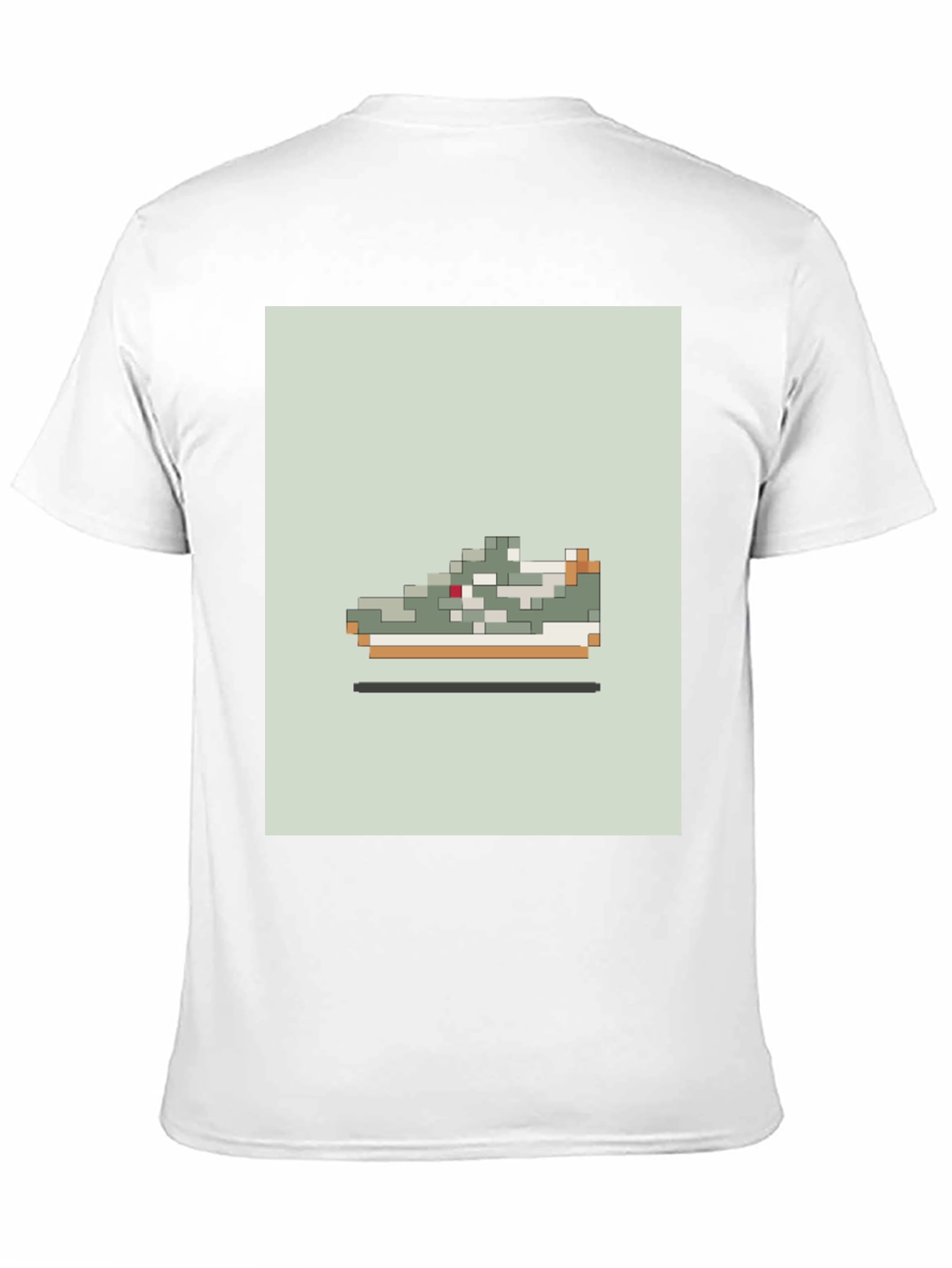 Pixel Sneaker Graphic Tee - Unique Design