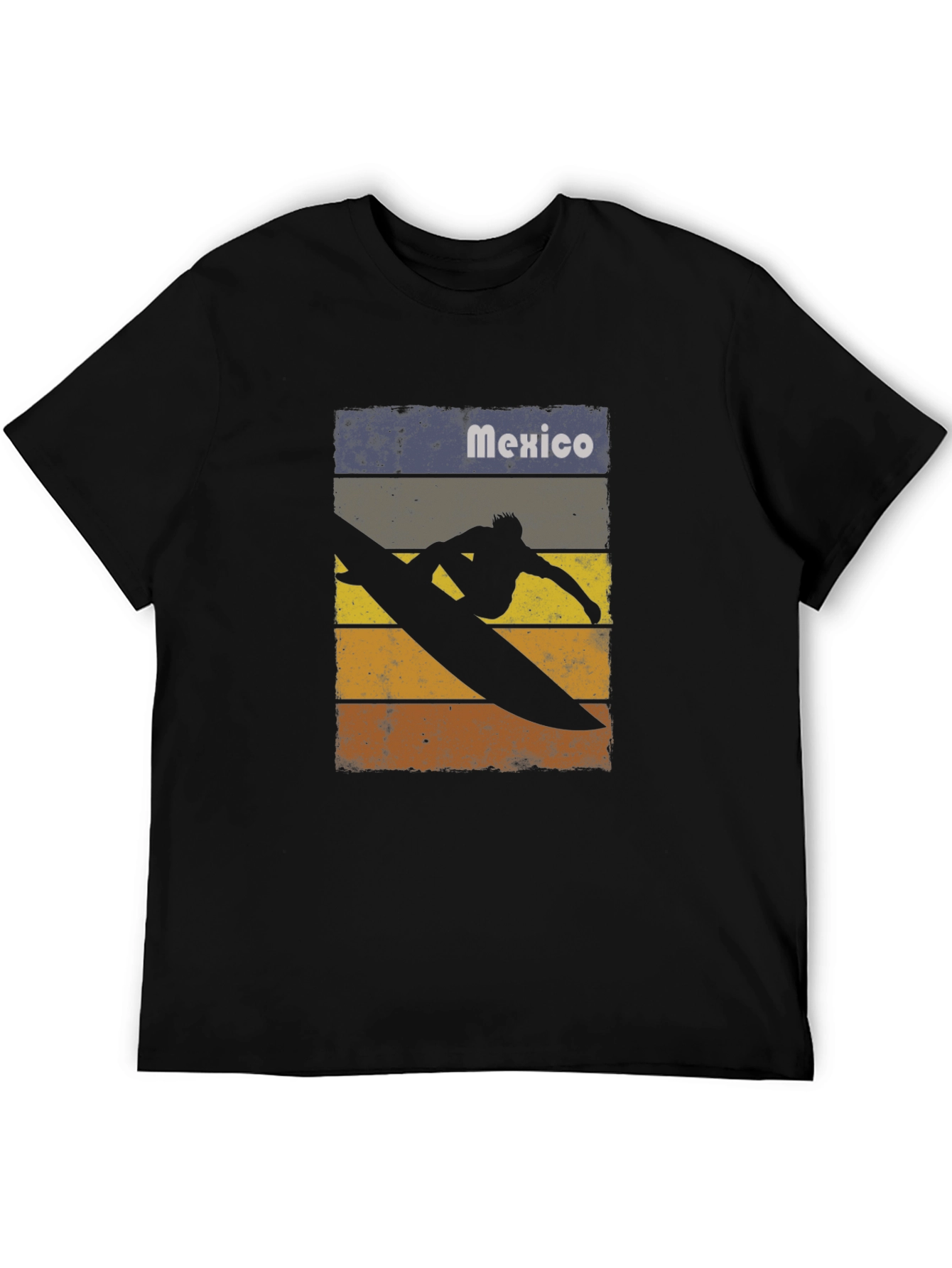 Mexico Surfer T-Shirt - Retro Style Surf Tee