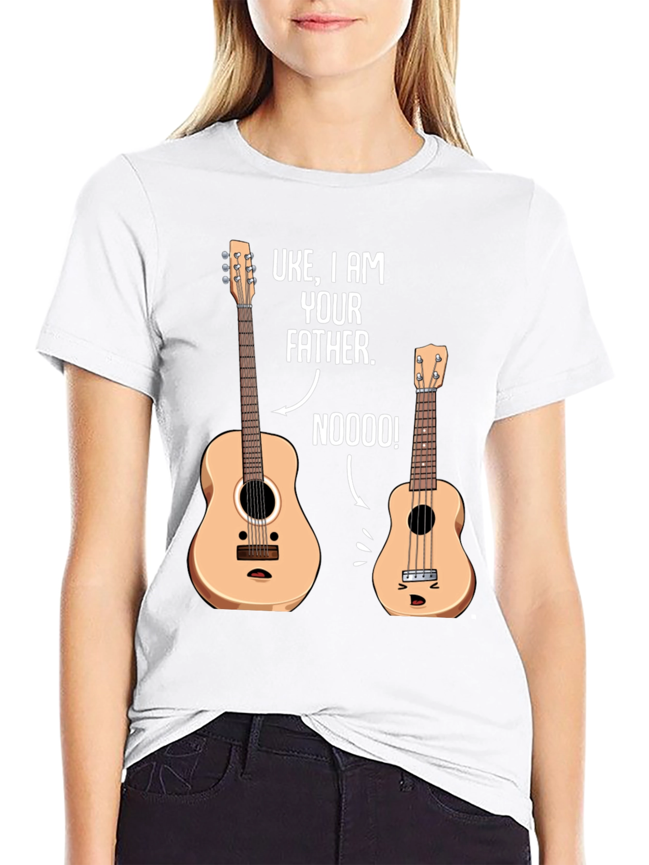 Uke I am Your Father Funny Music T-Shirt