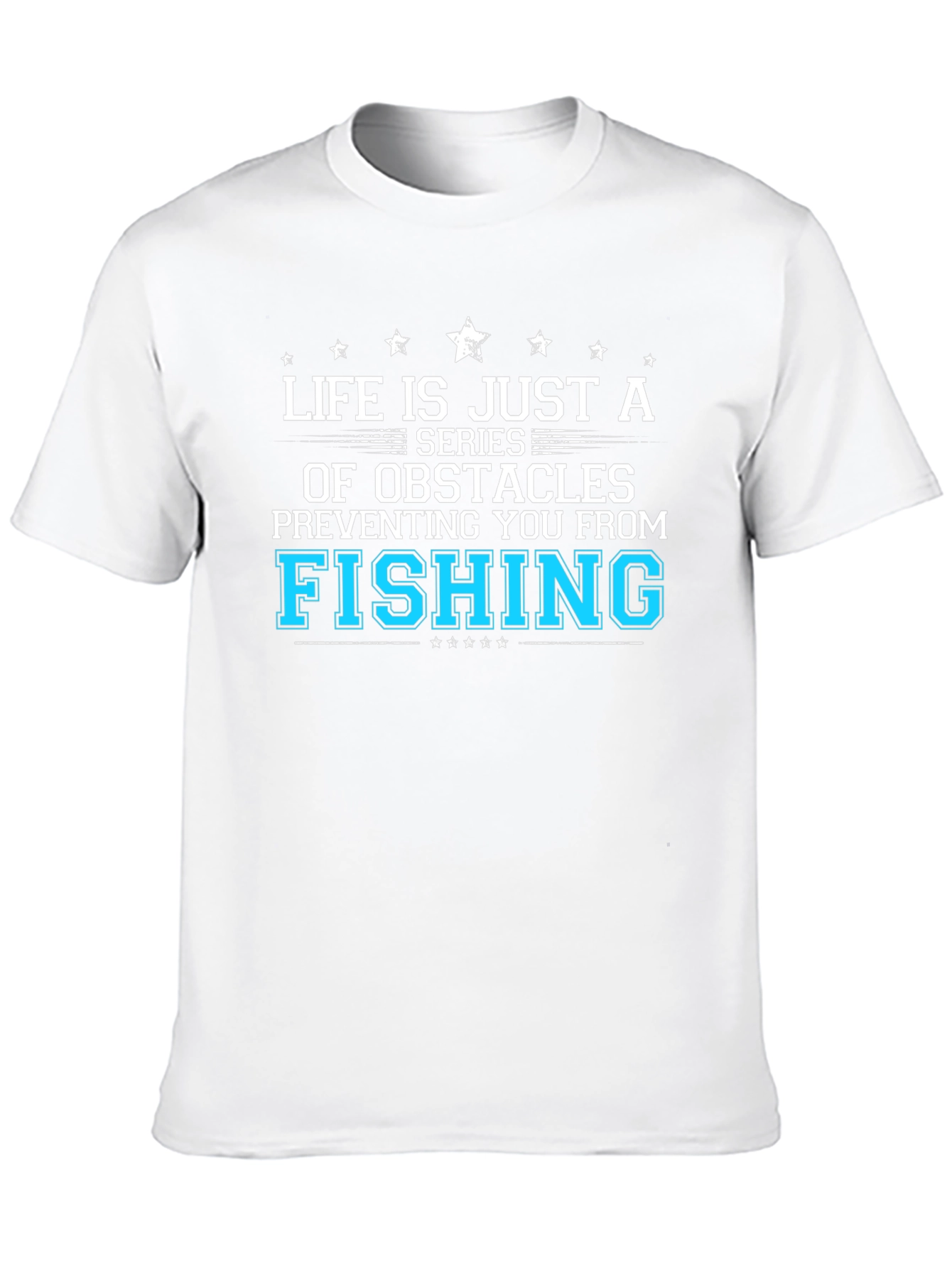 Fishing Obstacles Graphic Tee
