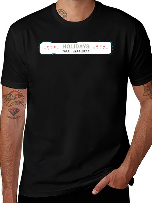 Holidays 2022 Graphic Tee - Happiness Edition