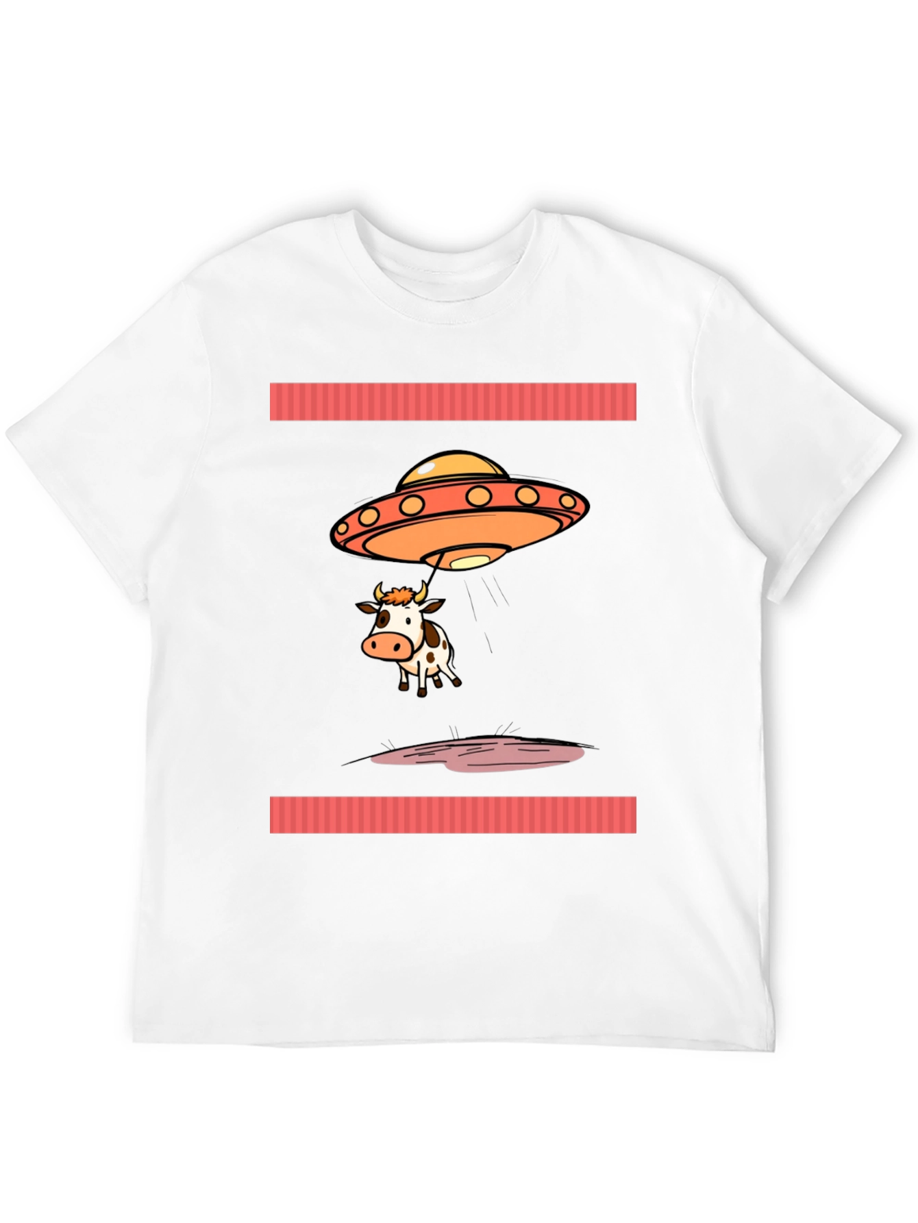Alien Cow Abduction T-Shirt