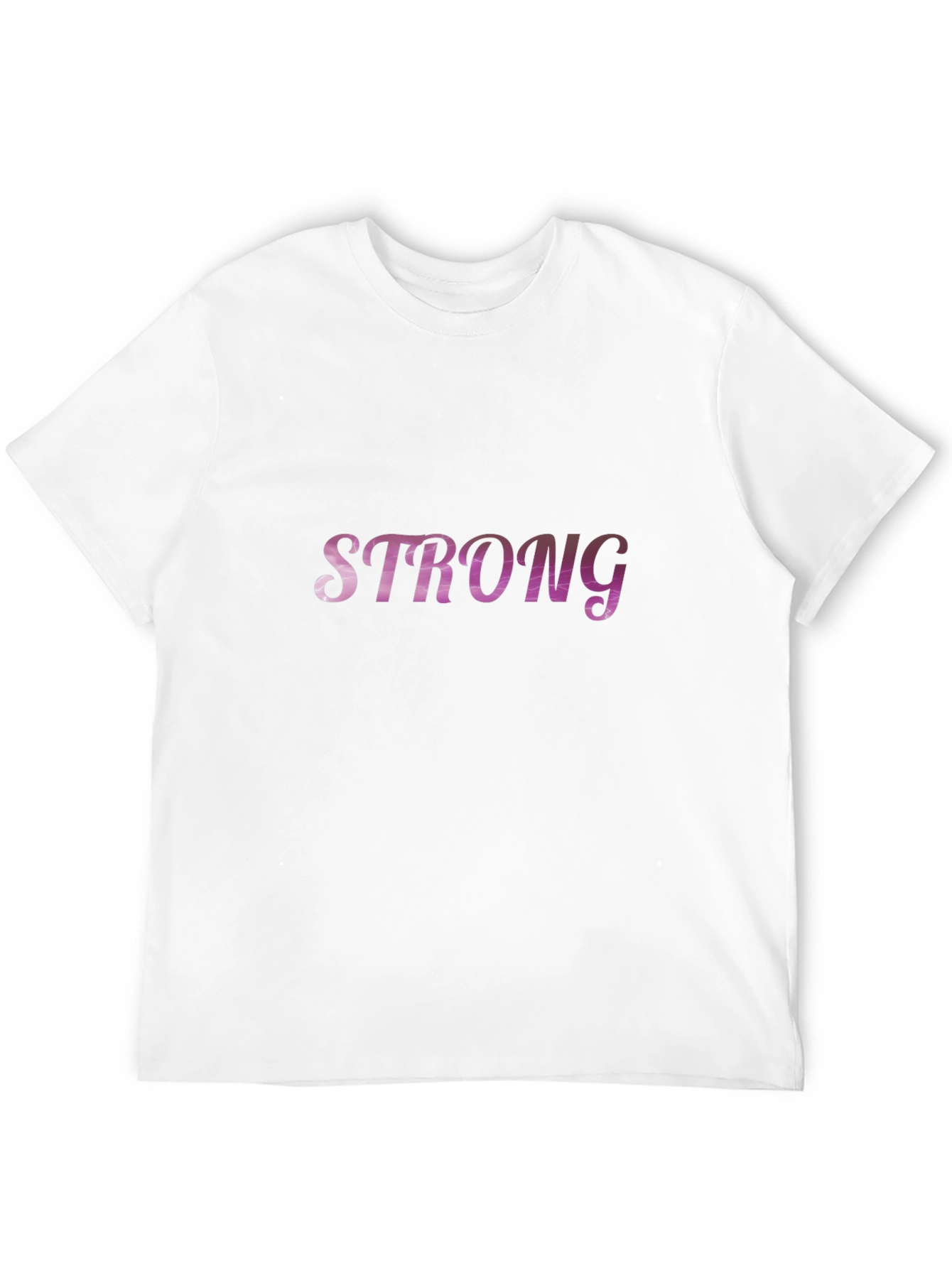 Strong Statement Tee - Black Cotton Blend