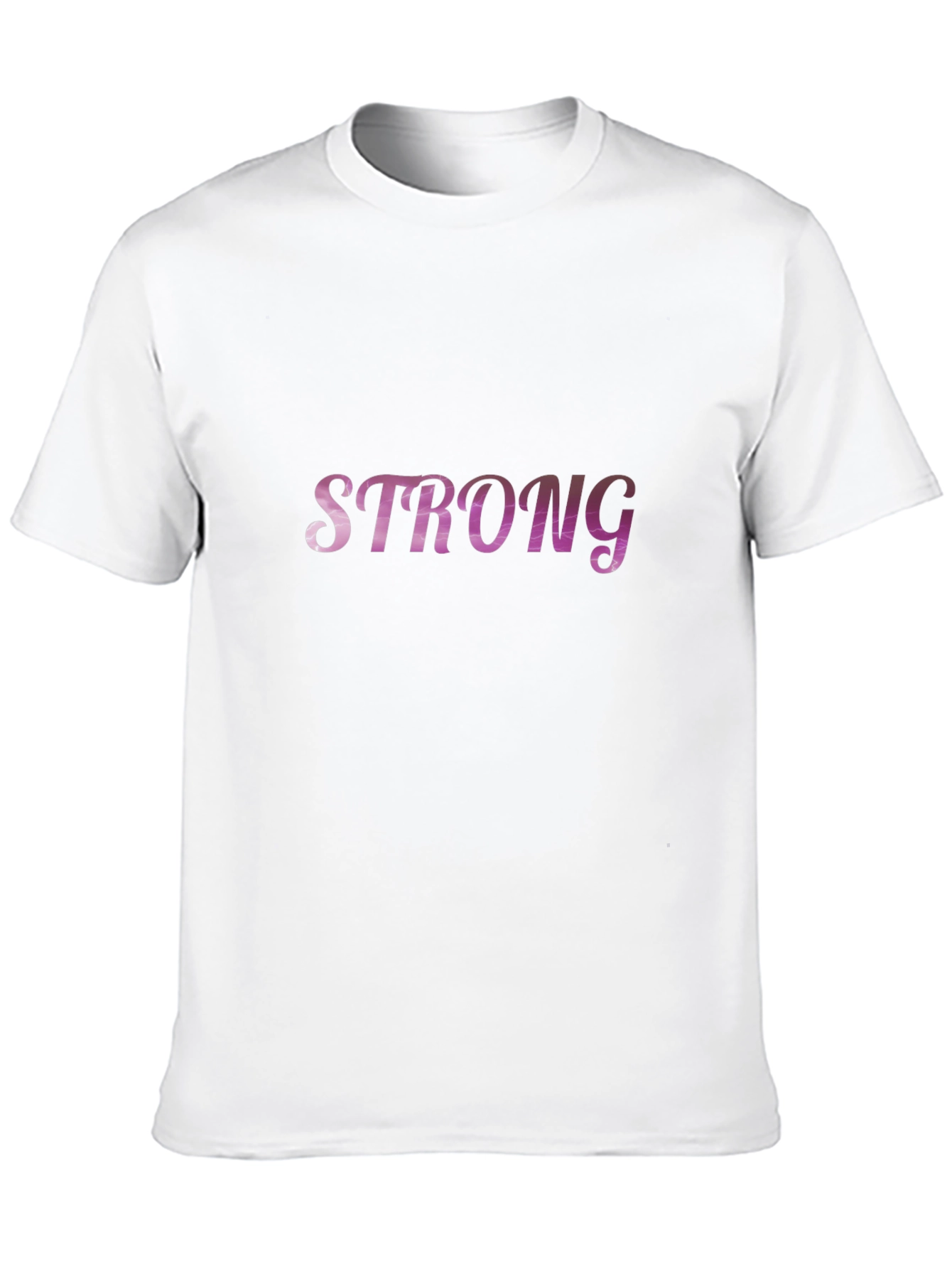 Strong Statement Tee - Black Cotton Blend