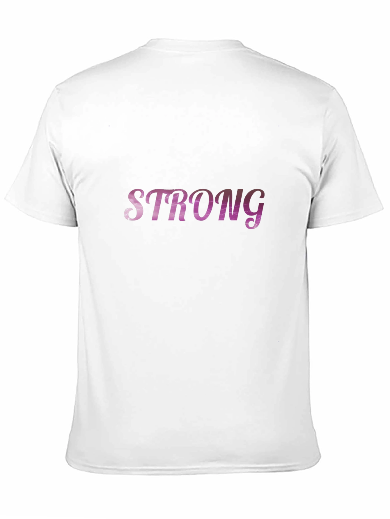 Strong Statement Tee - Black Cotton Blend