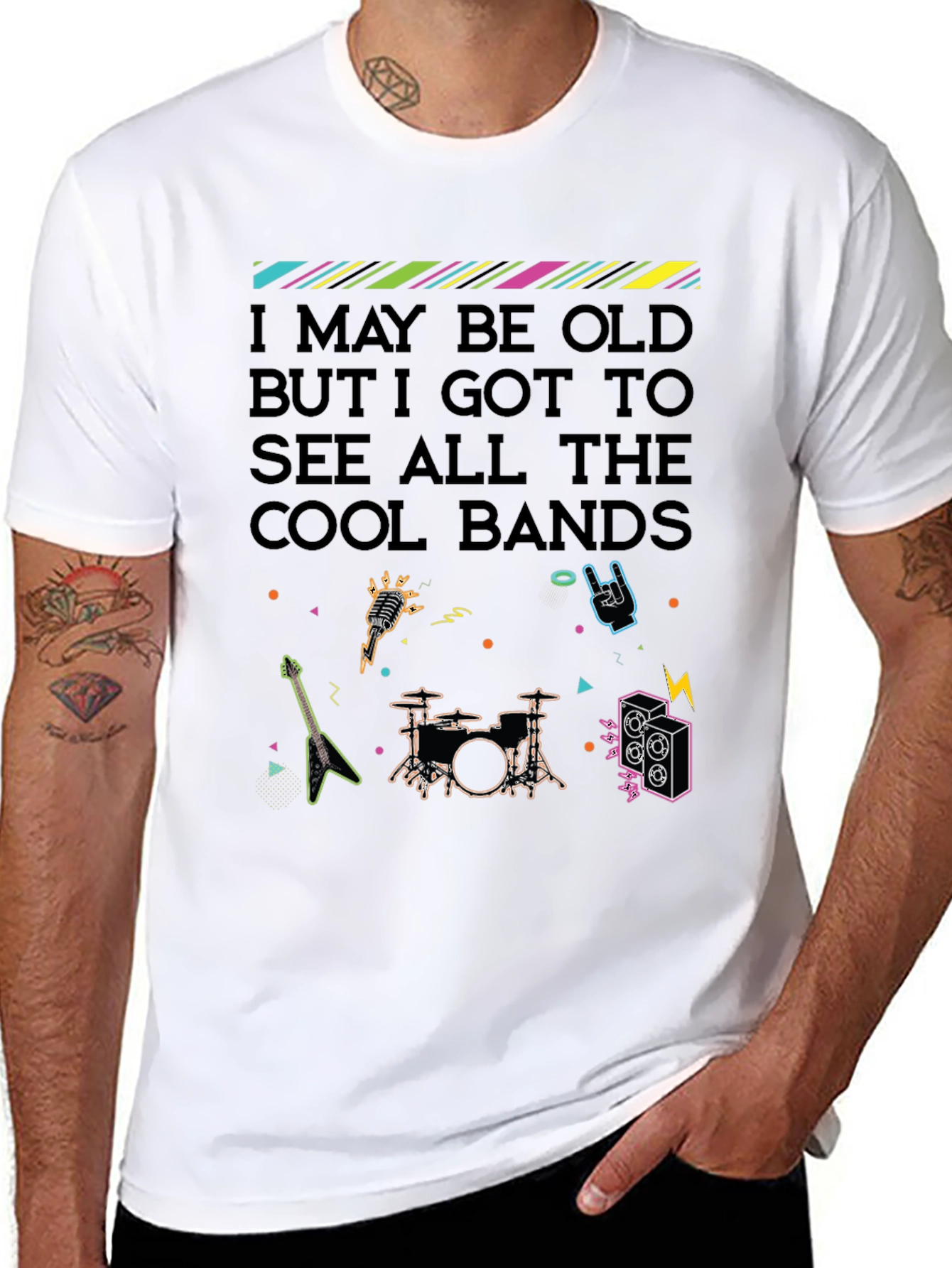 Cool Bands Graphic Tee