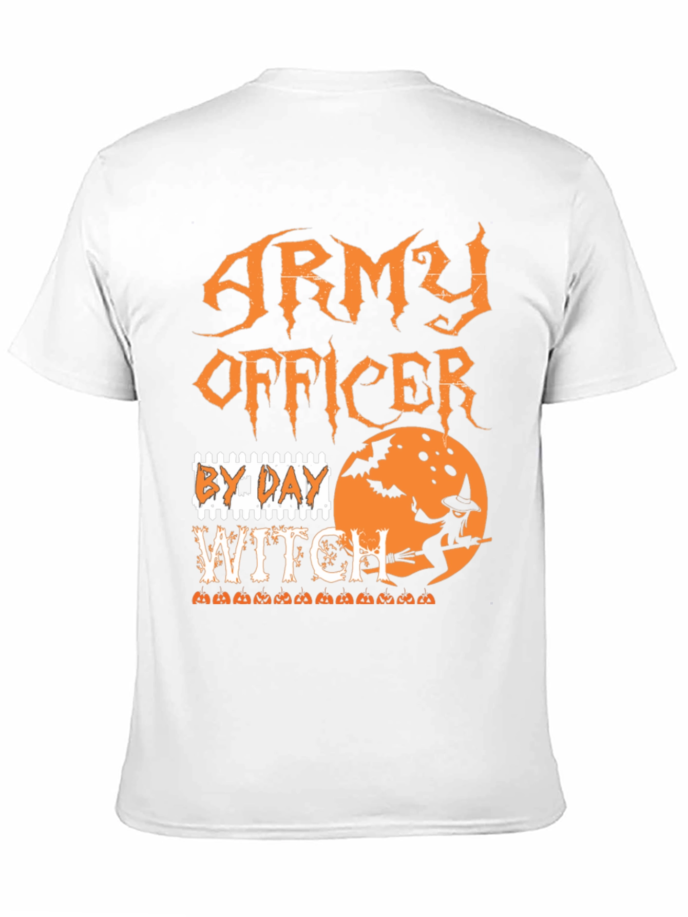 Army Officer By Day Witch T-Shirt