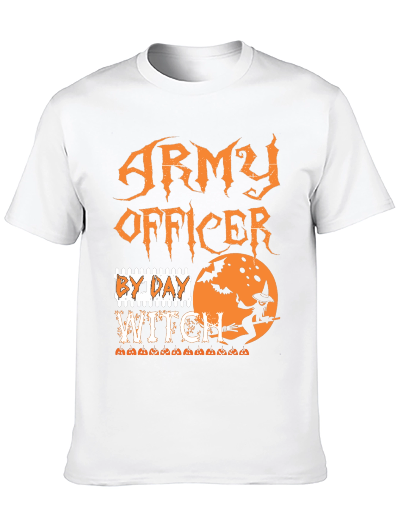 Army Officer By Day Witch T-Shirt