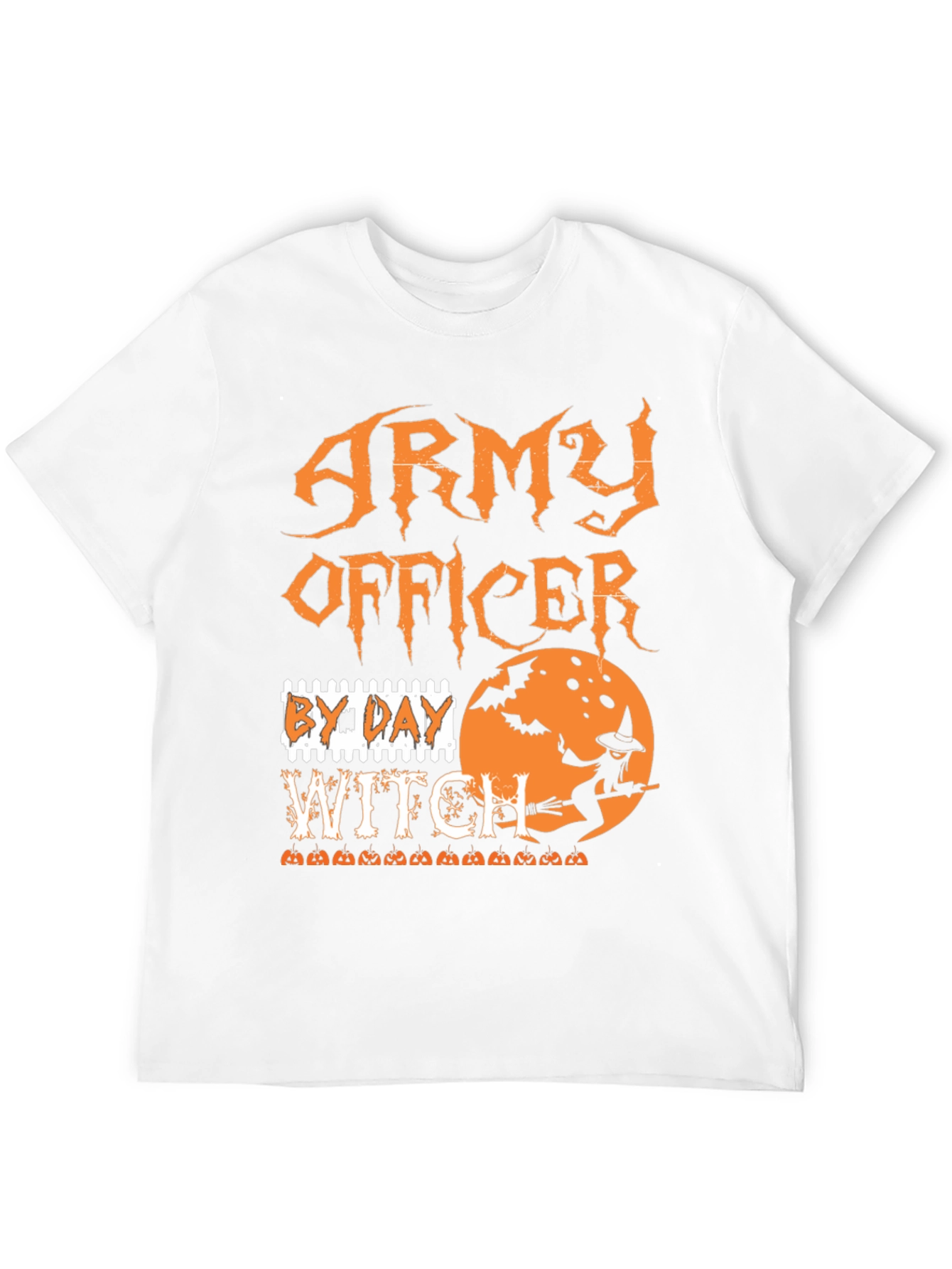 Army Officer By Day Witch T-Shirt