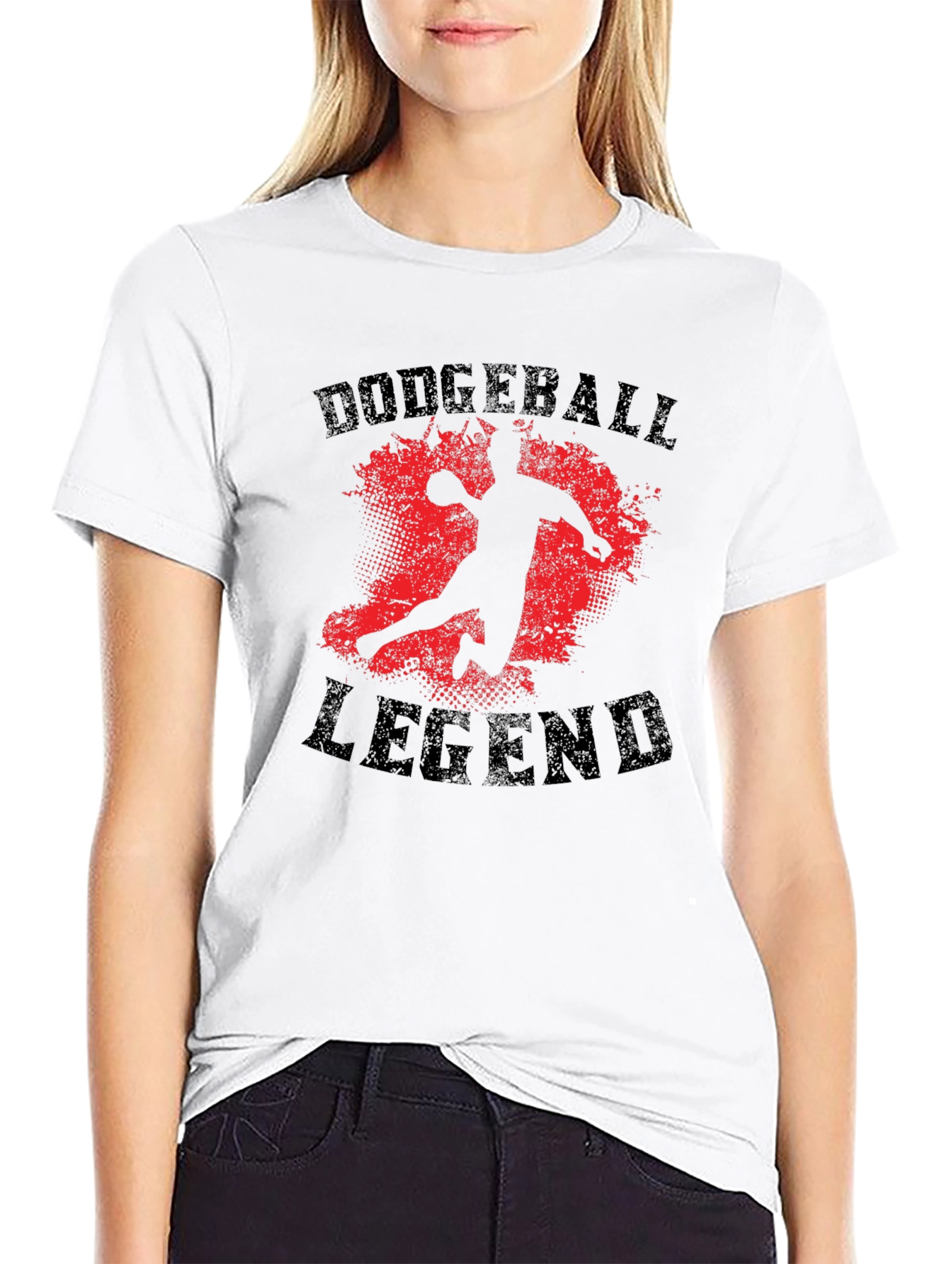 Dodgeball Legend Black T-Shirt