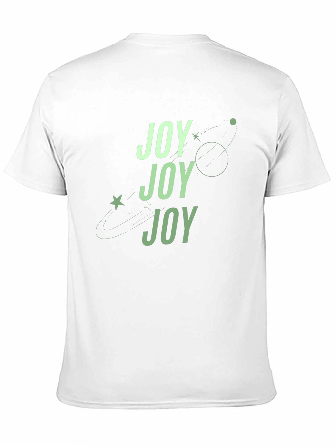 Joyful Black Graphic Tee