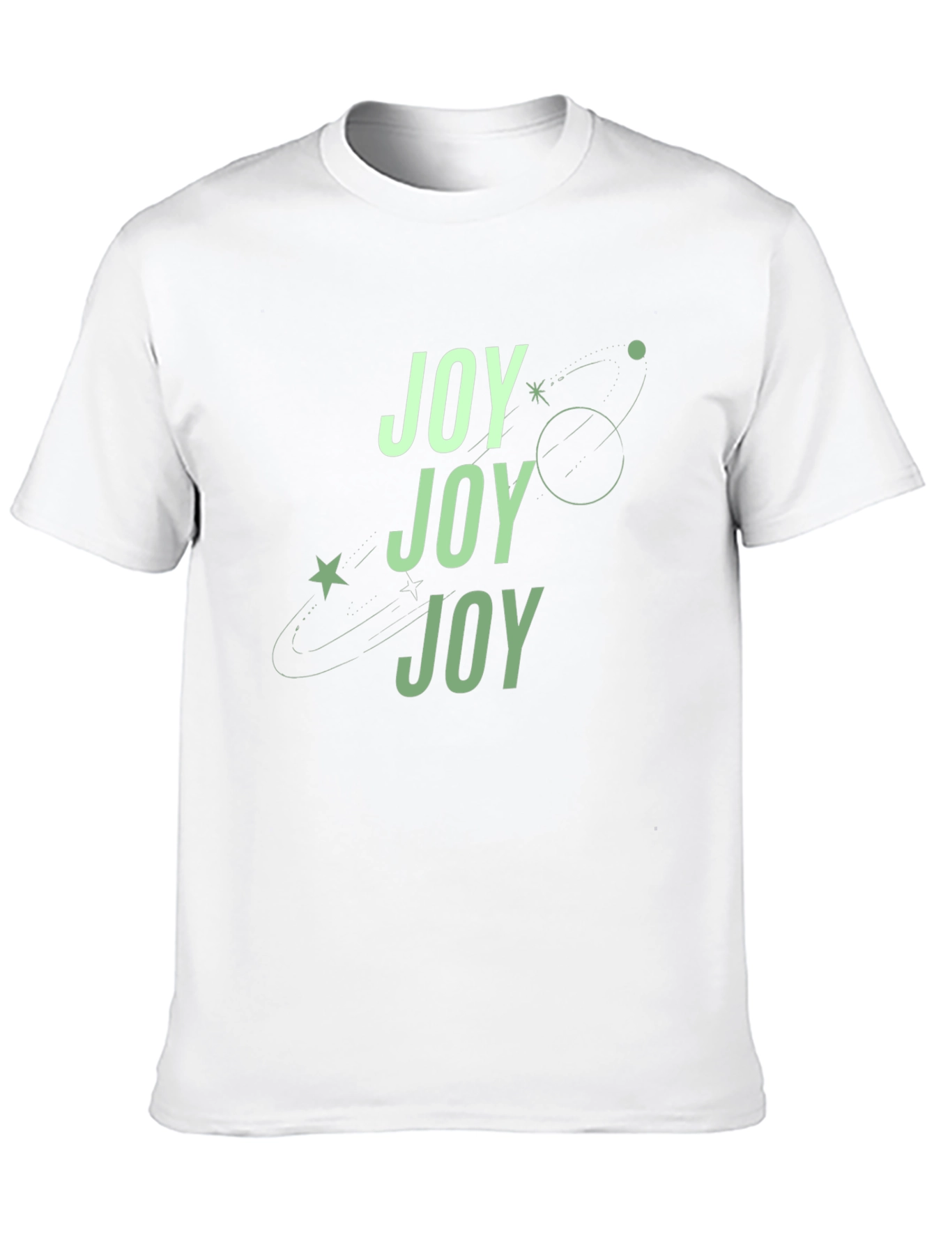 Joyful Black Graphic Tee