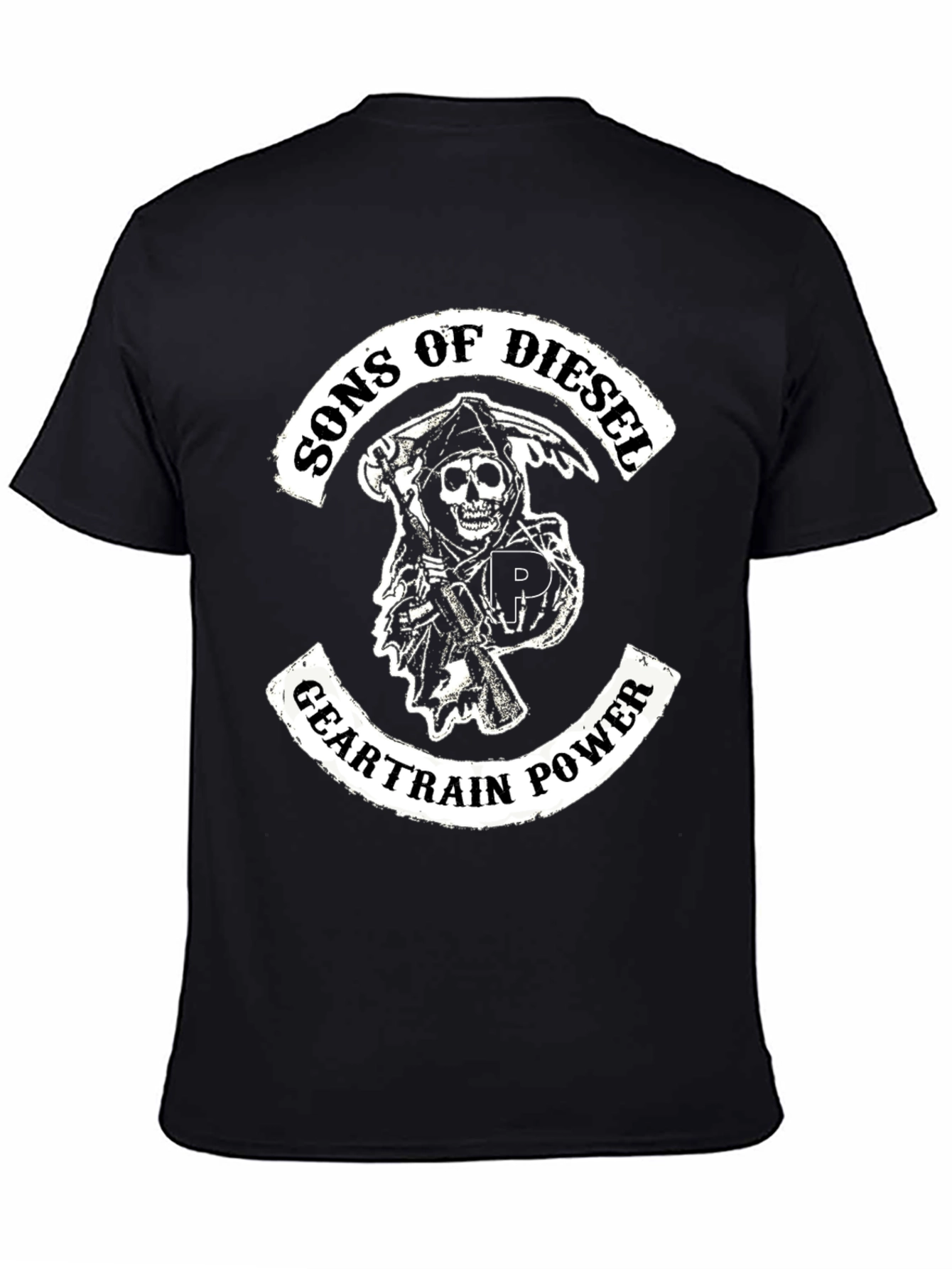 Sons of Diesel Geartrain Power Black T-Shirt