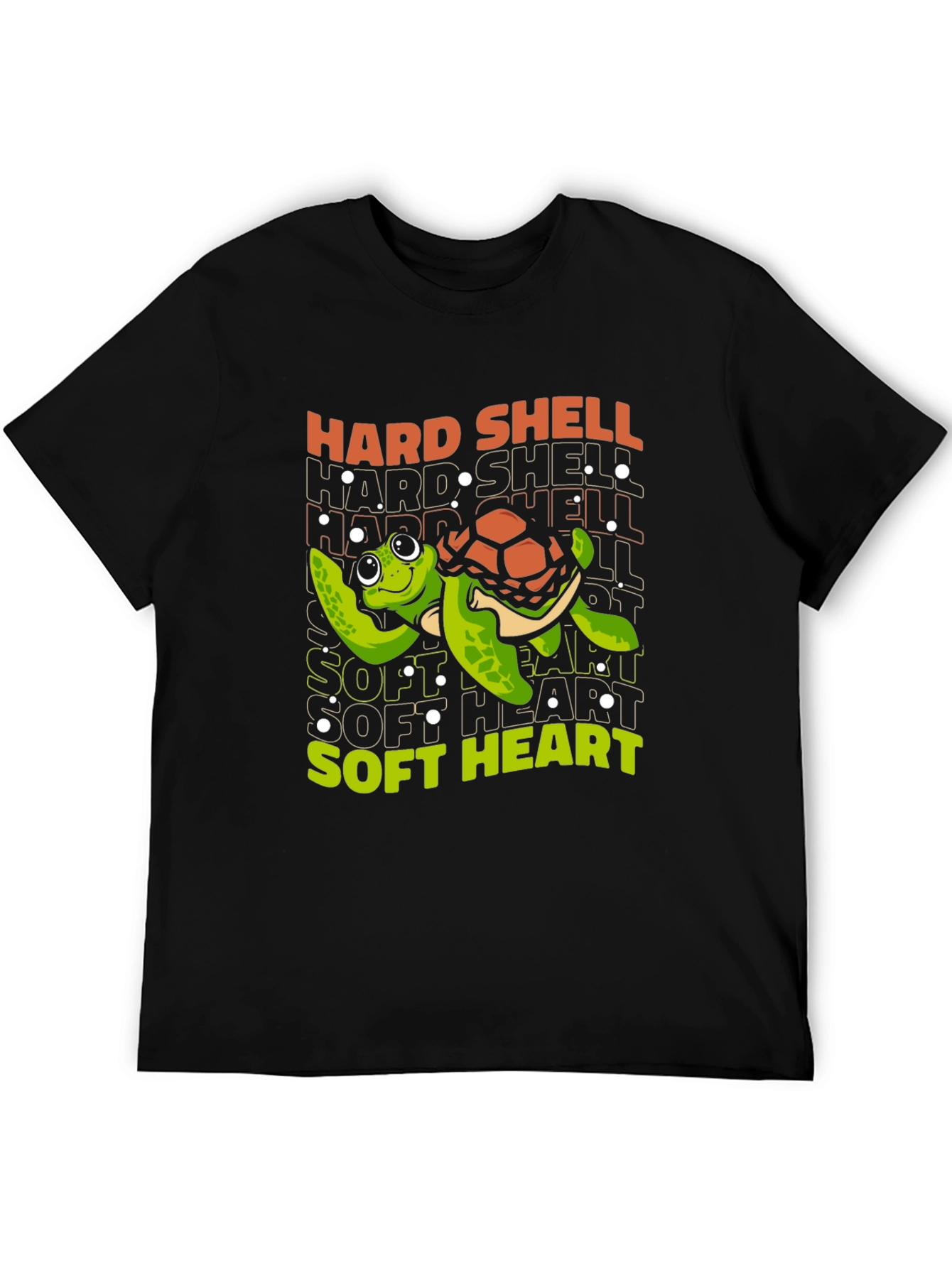 Hard Shell Soft Heart Turtle Graphic Tee