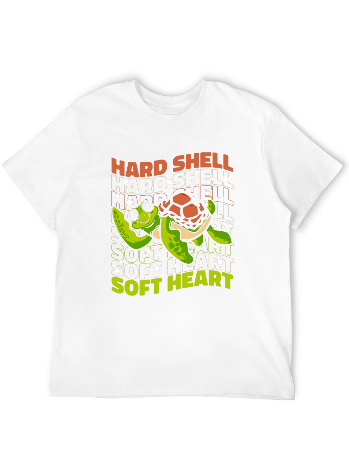 Hard Shell Soft Heart Turtle Graphic Tee