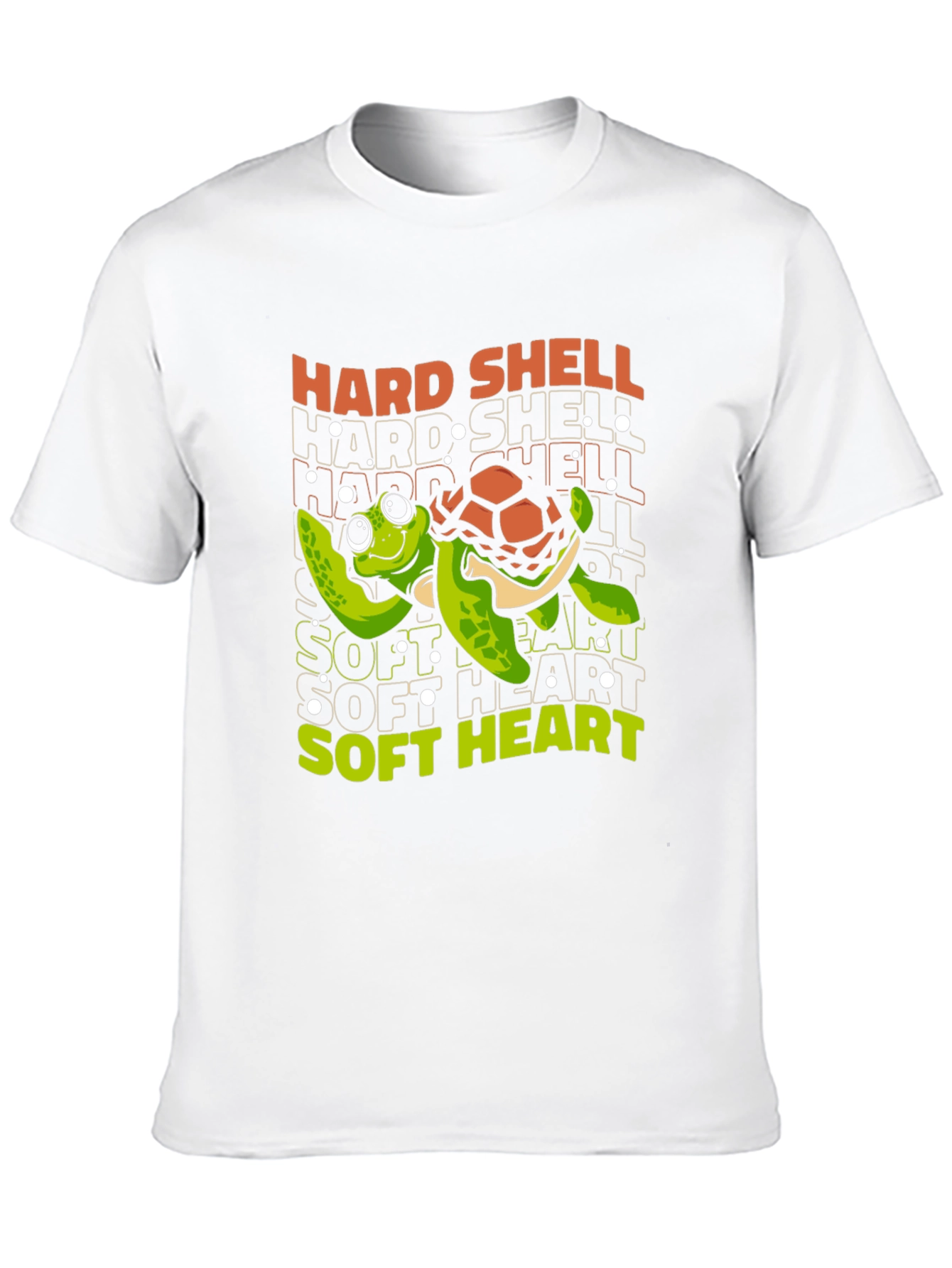 Hard Shell Soft Heart Turtle Graphic Tee