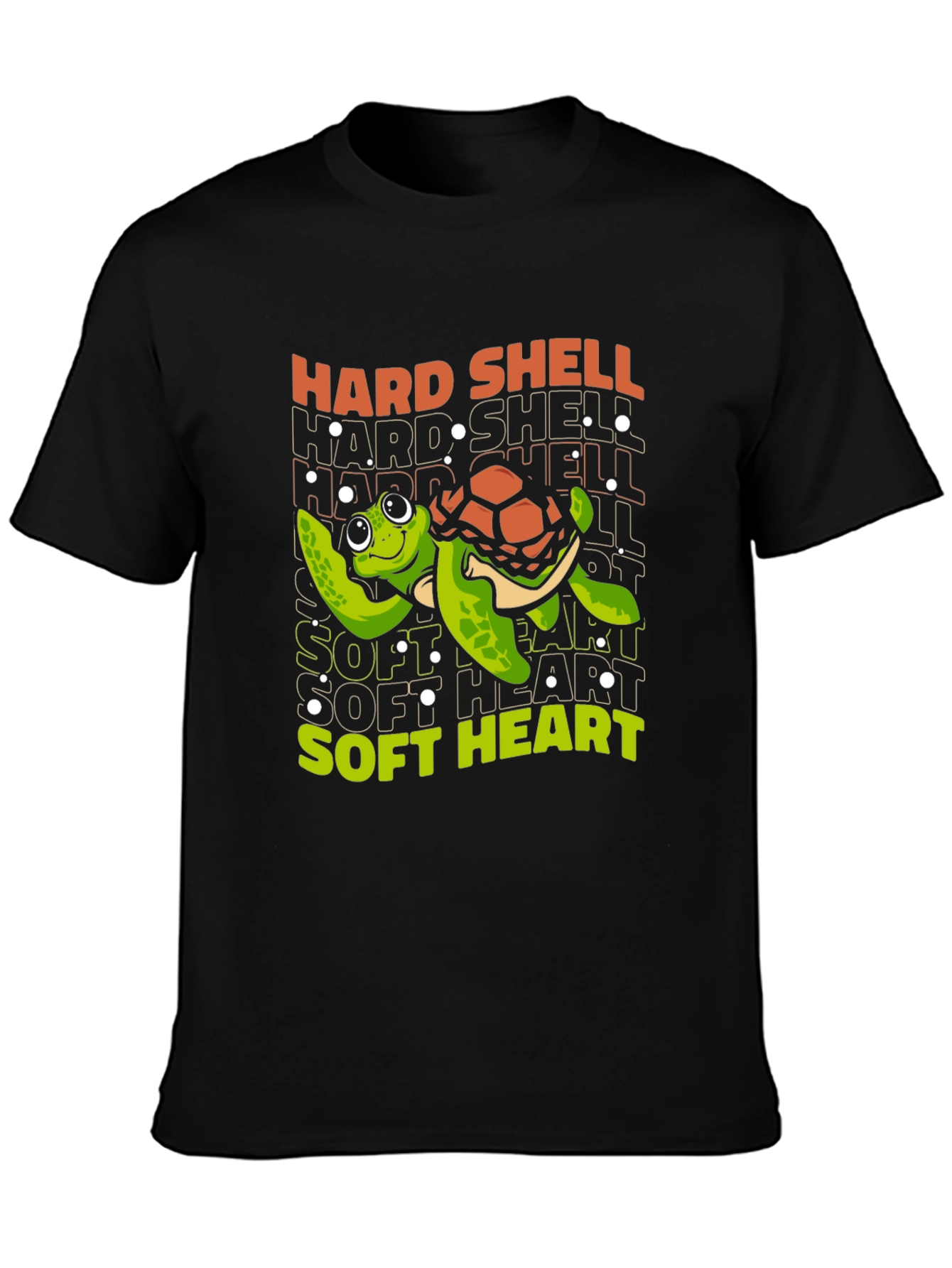 Hard Shell Soft Heart Turtle Graphic Tee