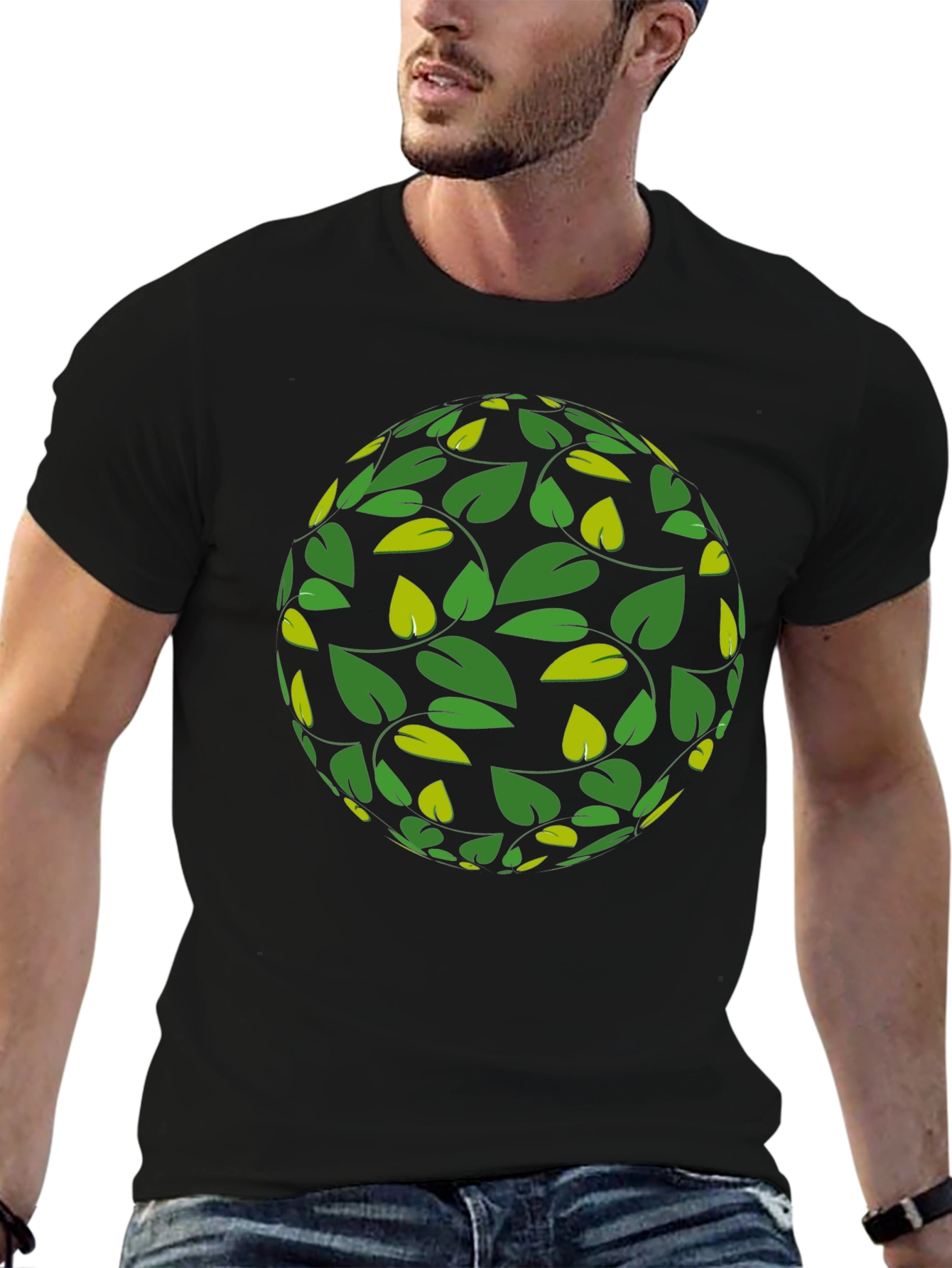 Nature Sphere Black T-Shirt