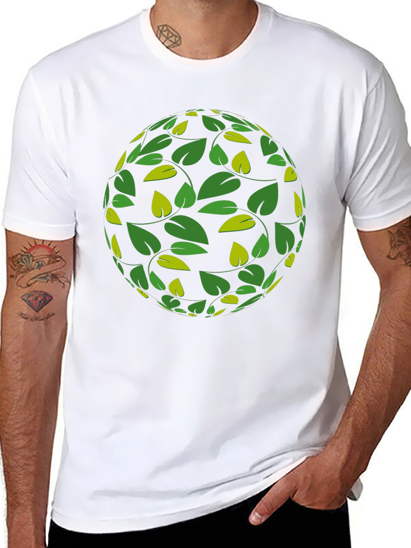 Nature Sphere Black T-Shirt