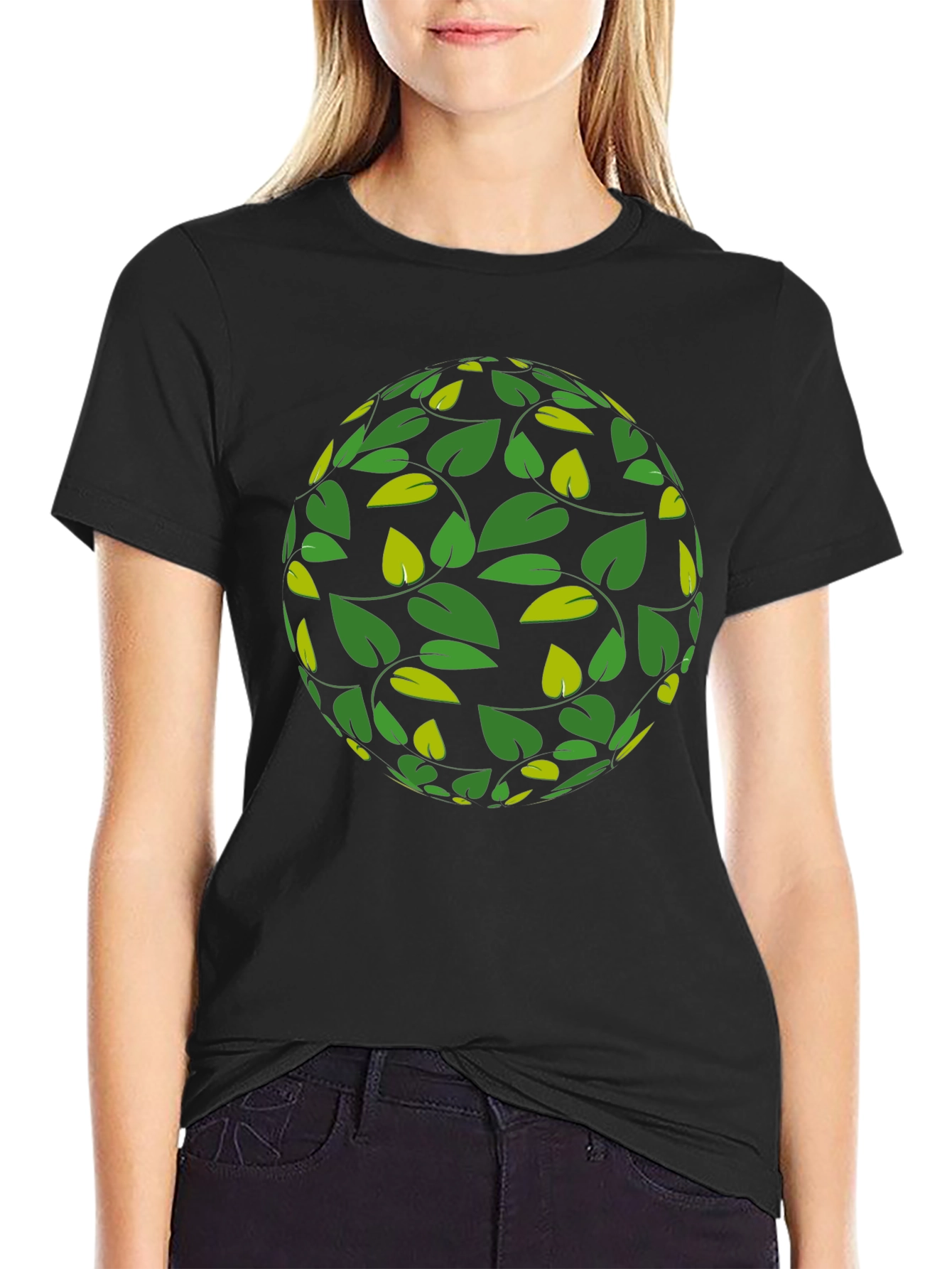 Nature Sphere Black T-Shirt