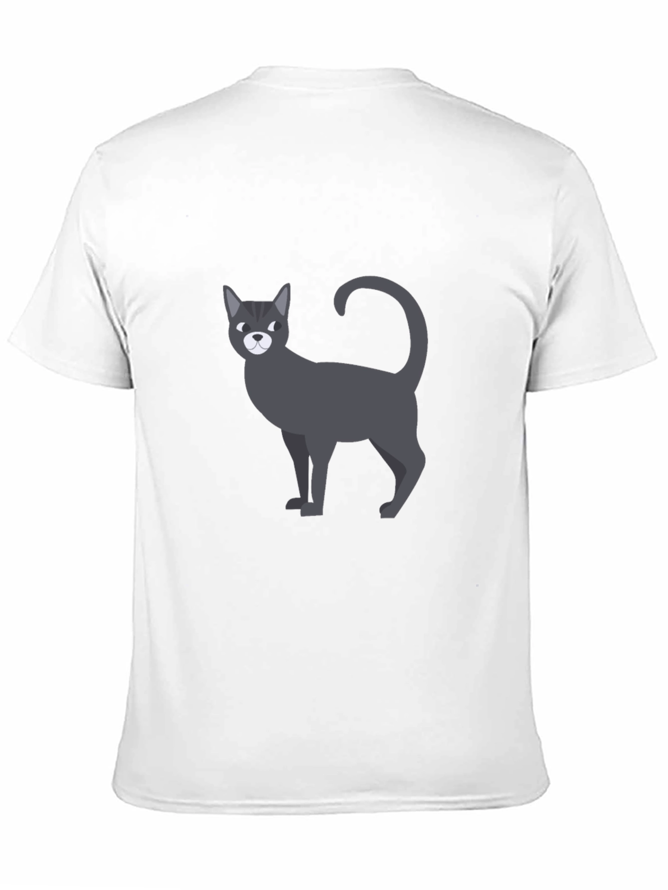 Cool Cat Graphic T-Shirt - Mens Black Tee