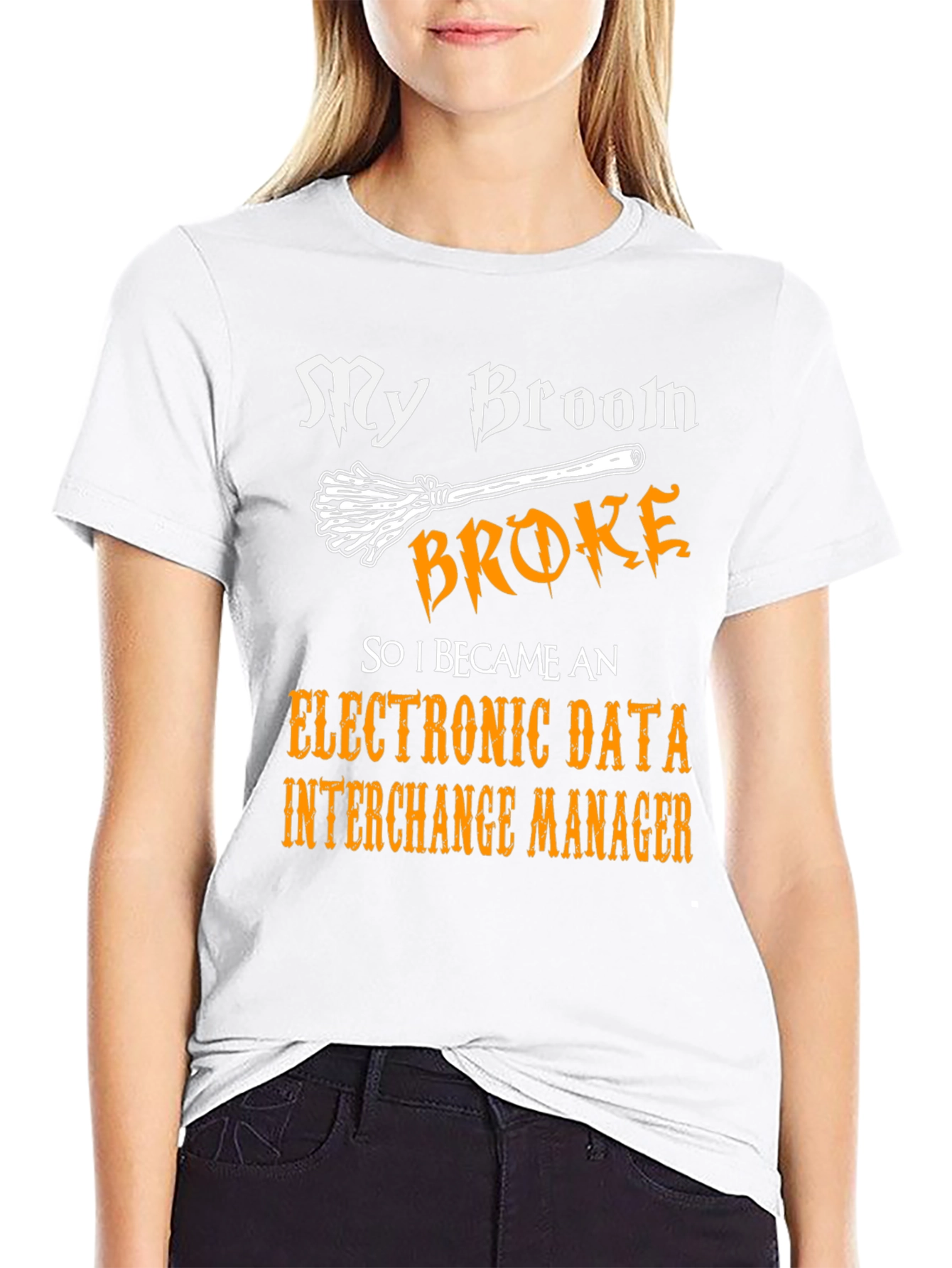 Broke Broom EDI Manager Tee