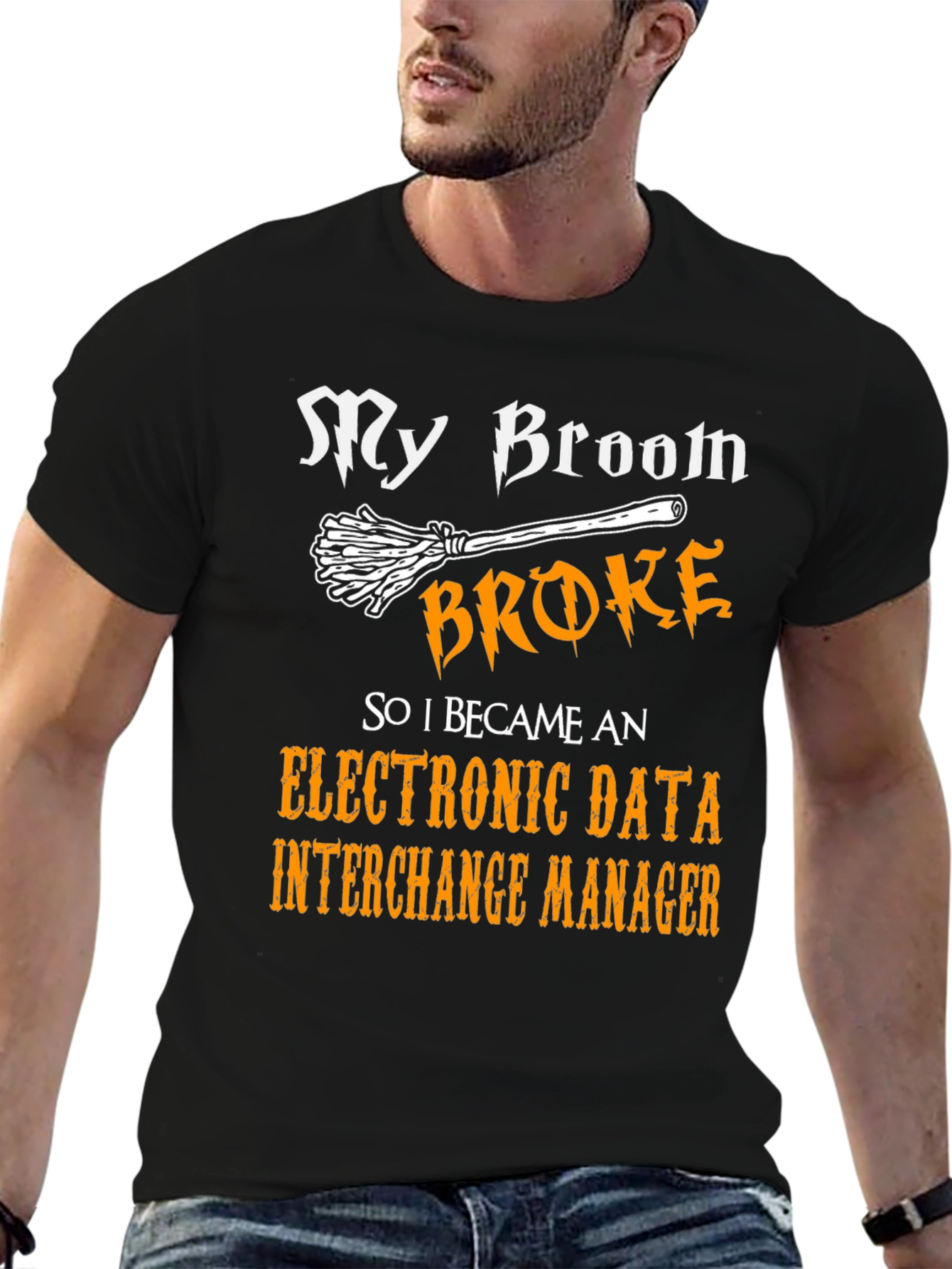 Broke Broom EDI Manager Tee