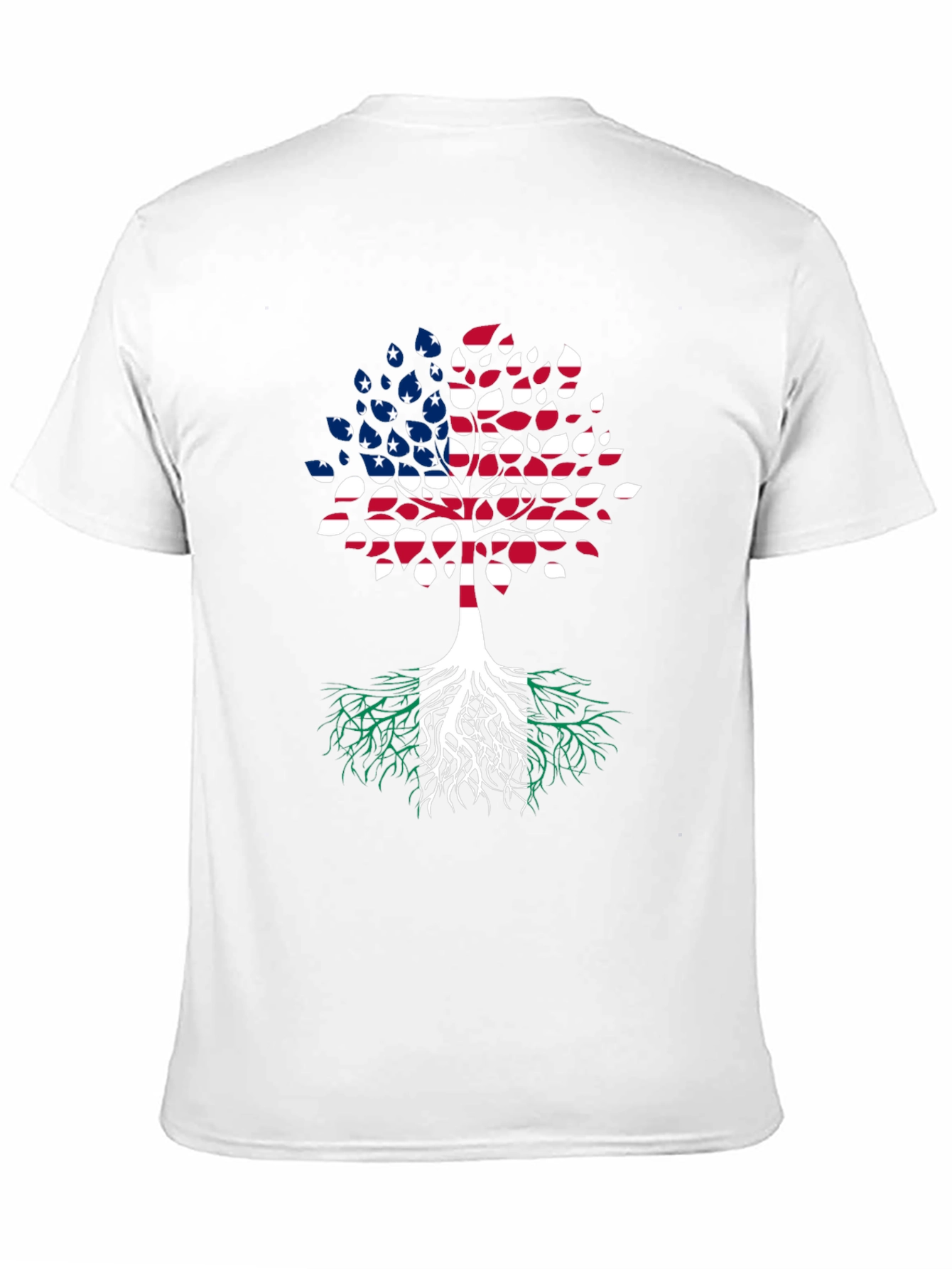 USA Roots T-Shirt Patriotic Graphic Tee
