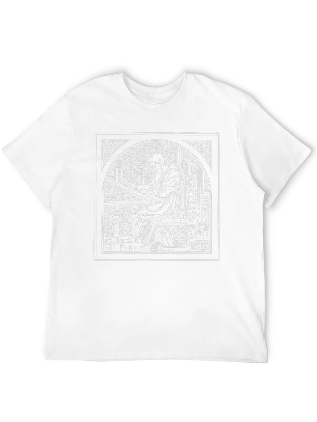 Monk Architect Black T-Shirt