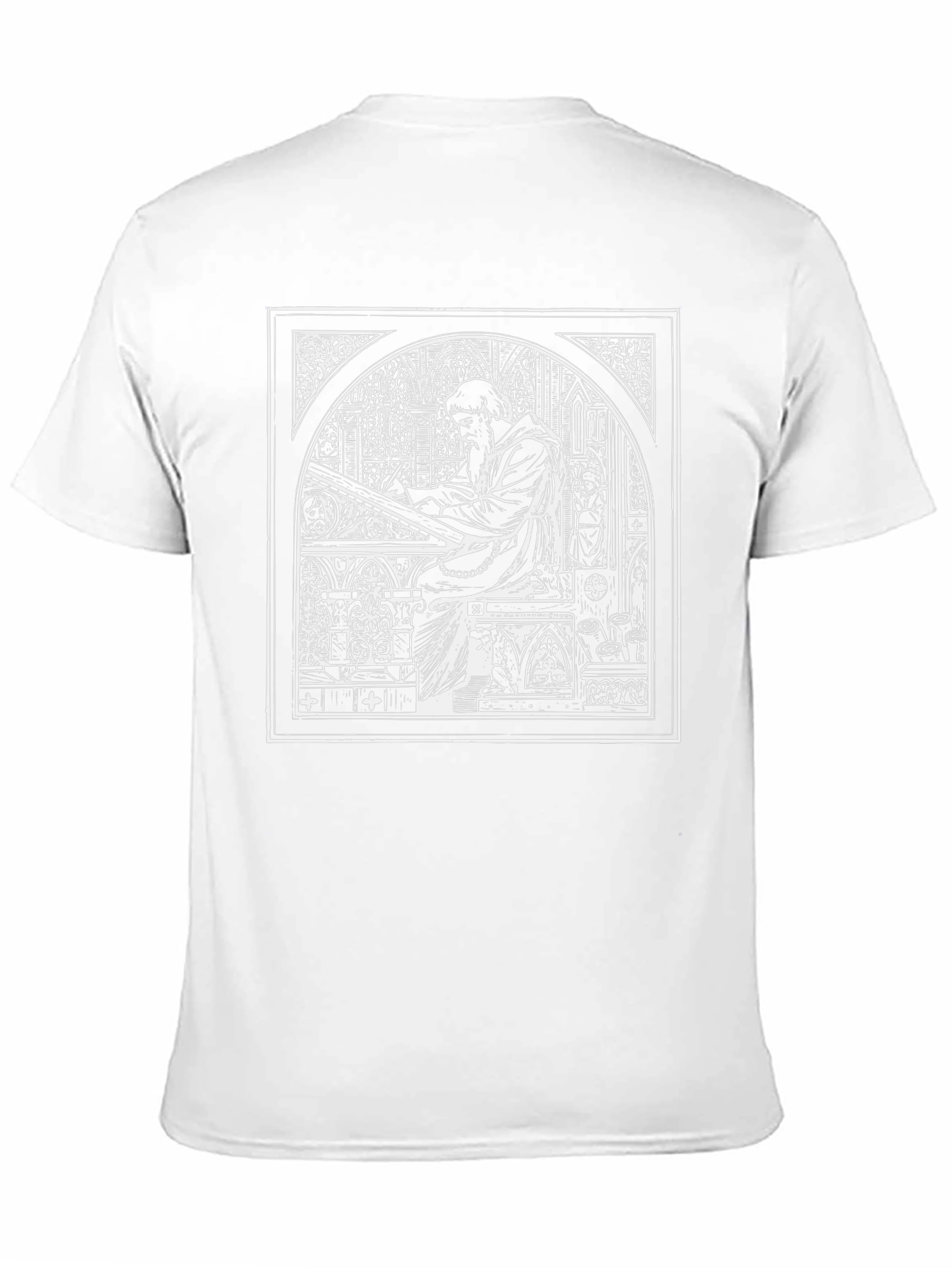 Monk Architect Black T-Shirt