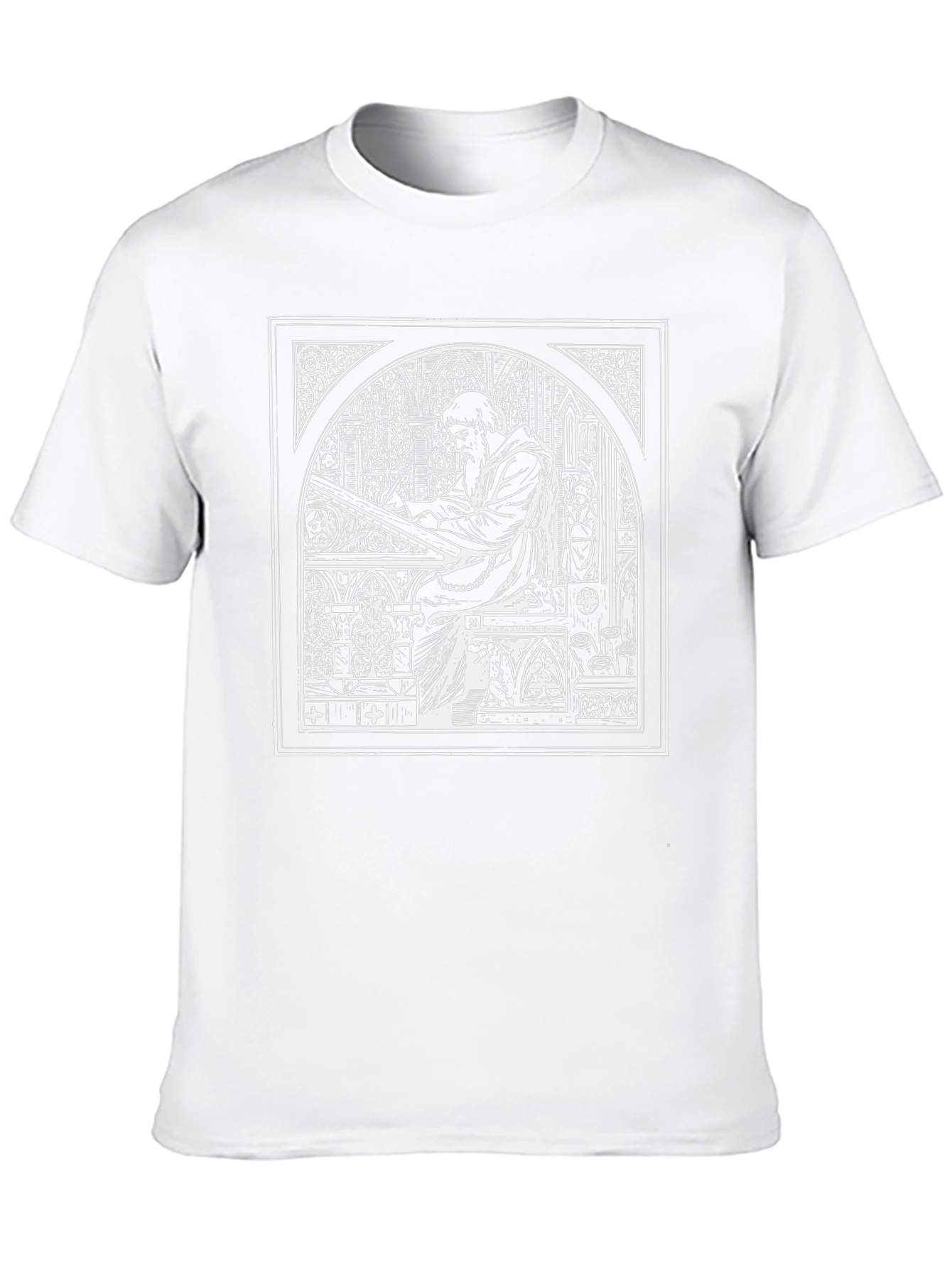 Monk Architect Black T-Shirt