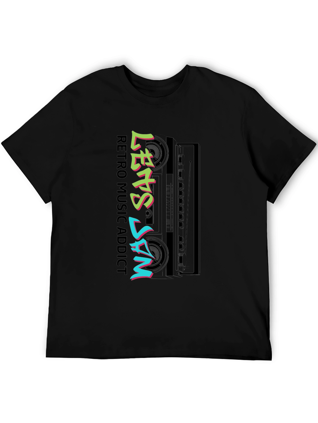 Retro Music Addict Tee