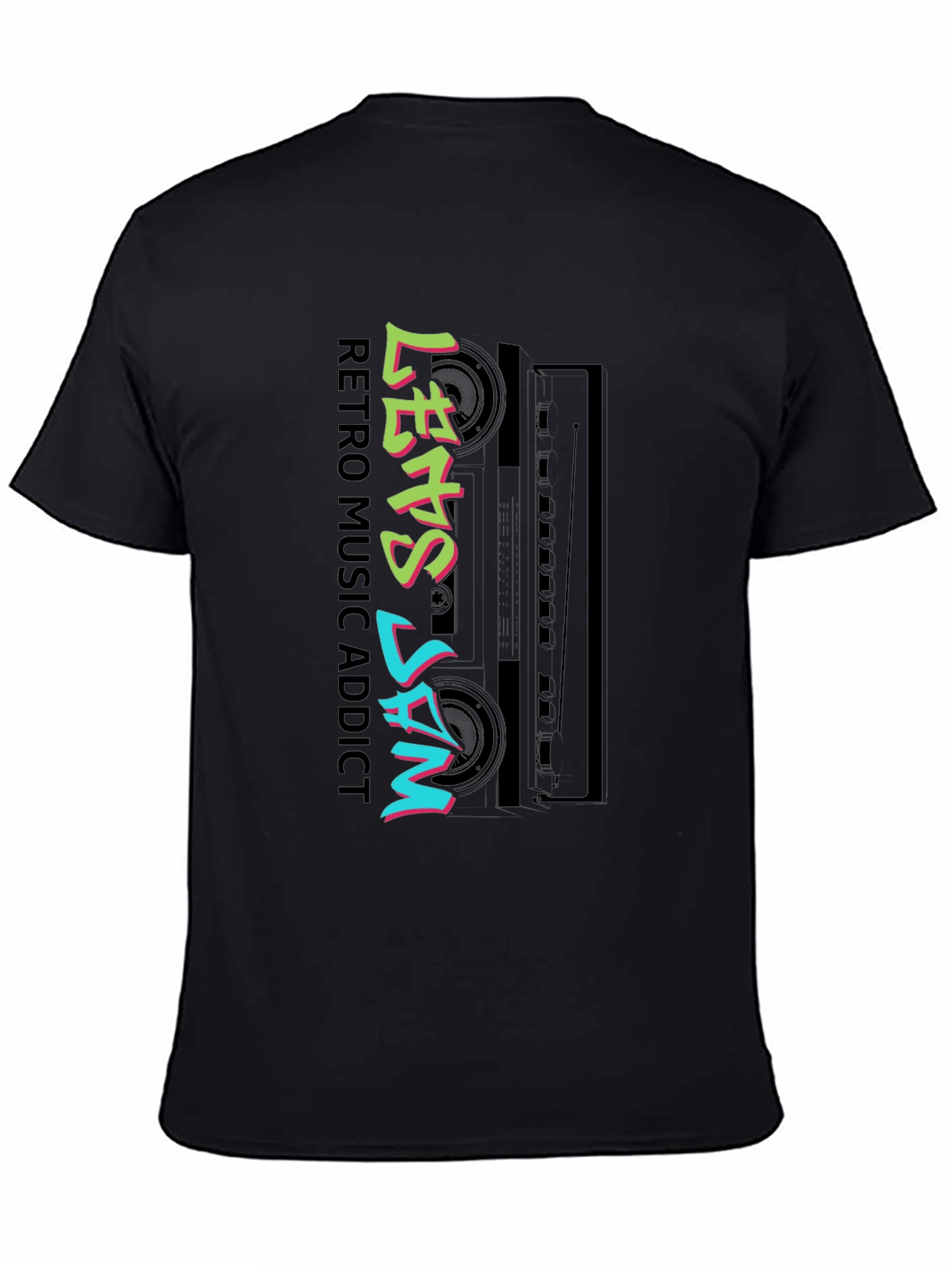 Retro Music Addict Tee