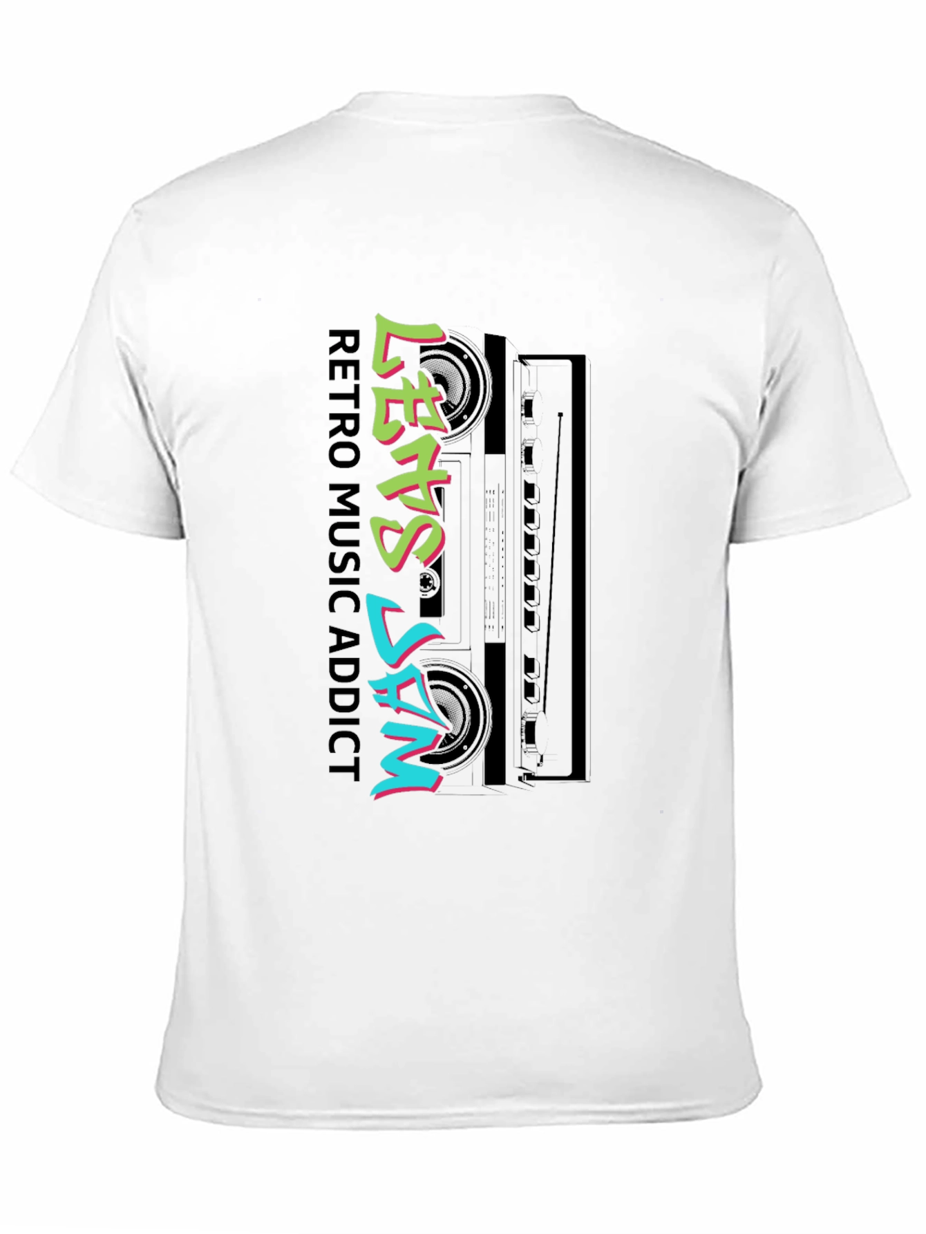 Retro Music Addict Tee