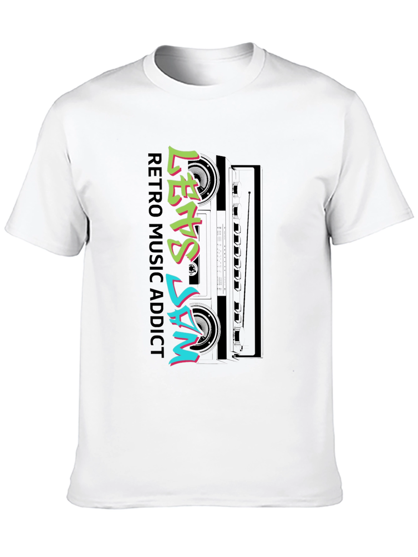 Retro Music Addict Tee