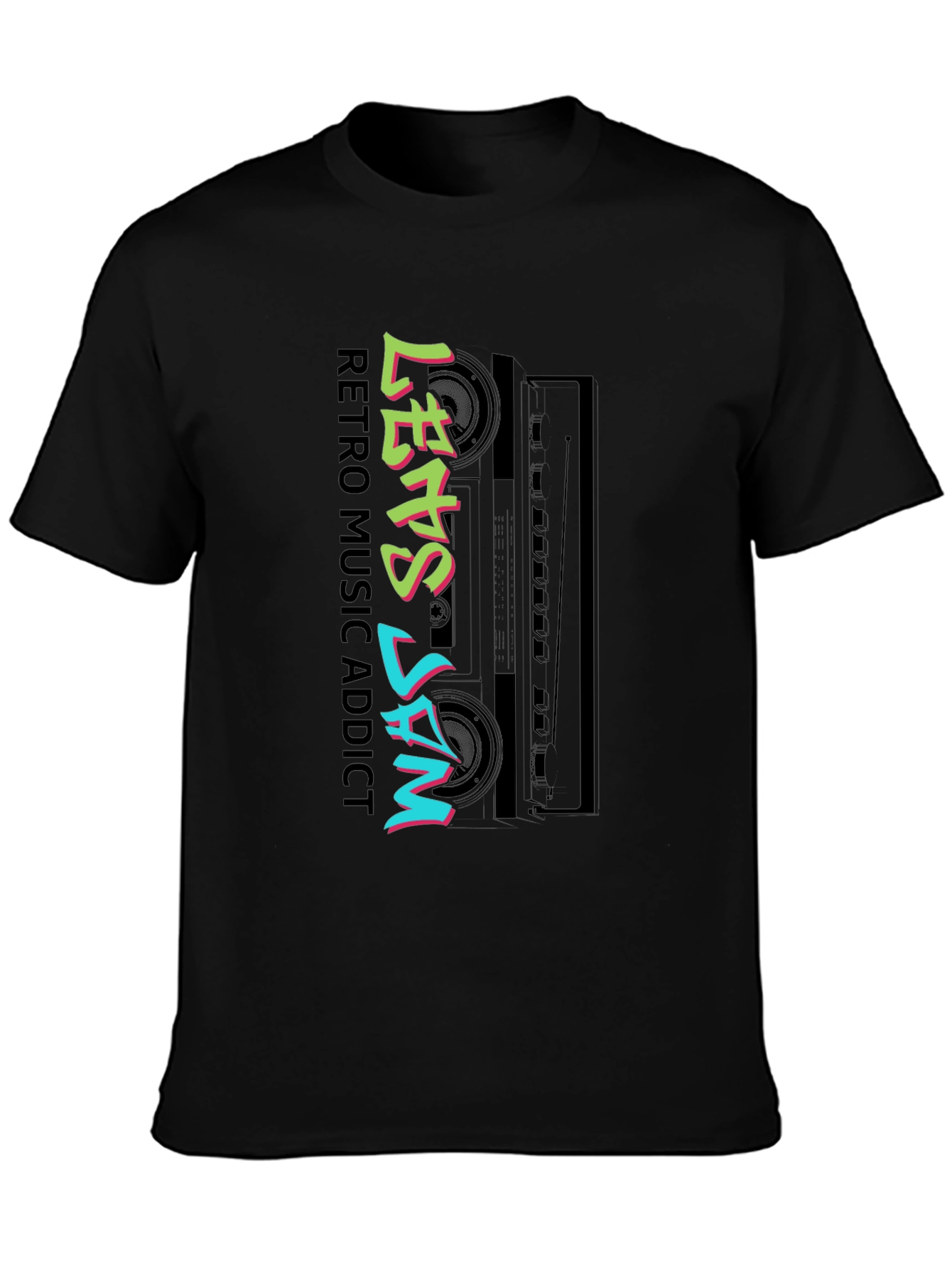 Retro Music Addict Tee