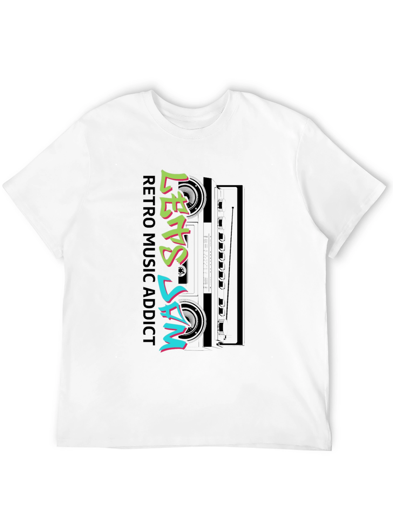Retro Music Addict Tee