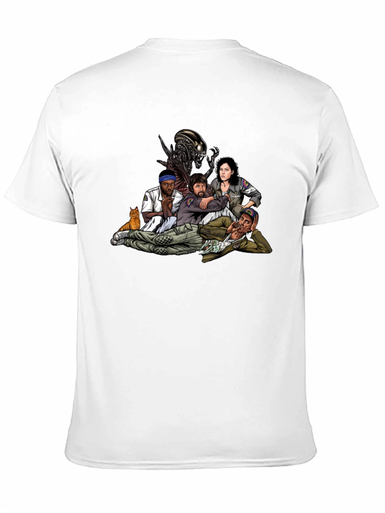 Alien Movie Crew Graphic T-Shirt