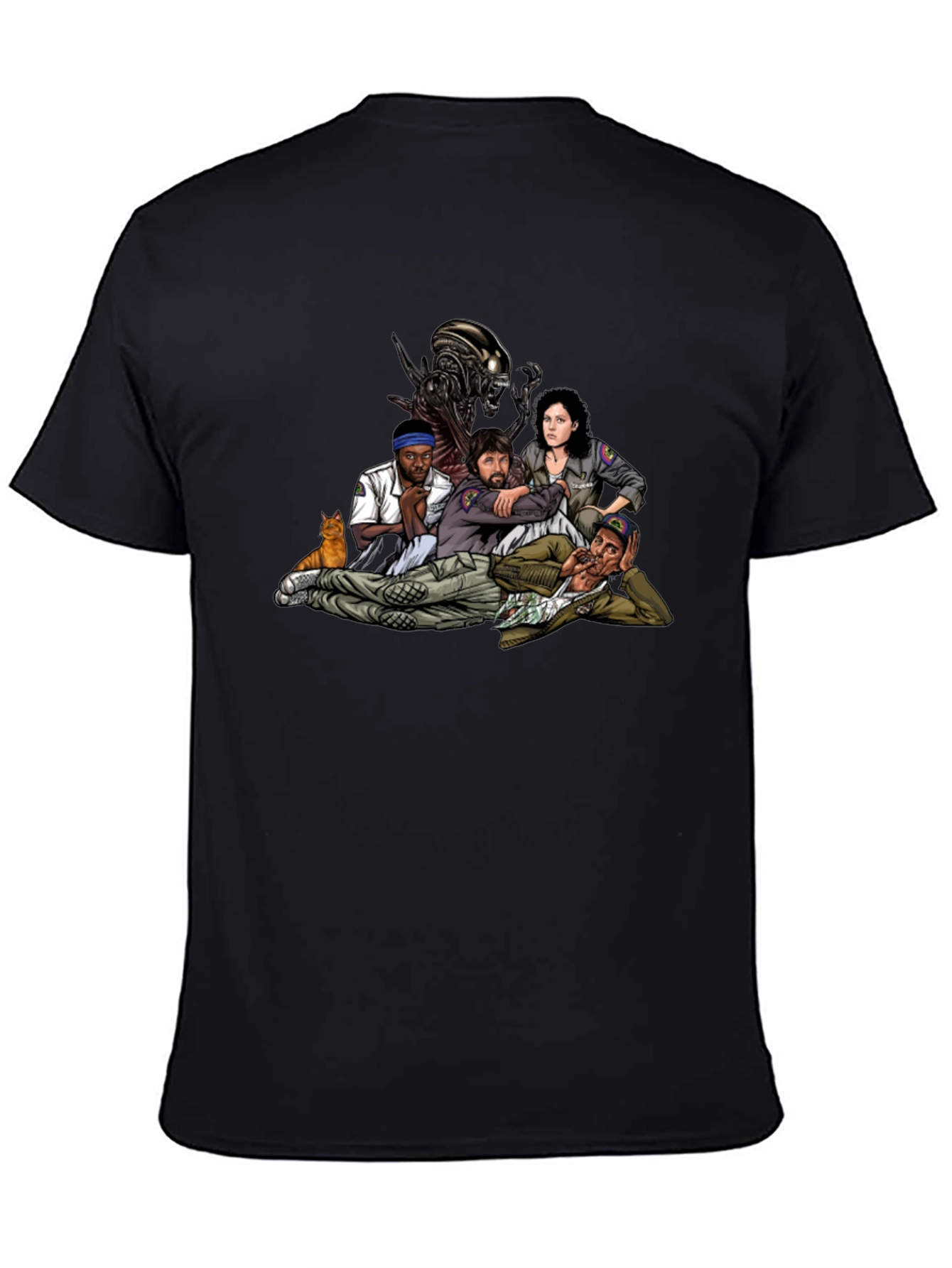 Alien Movie Crew Graphic T-Shirt