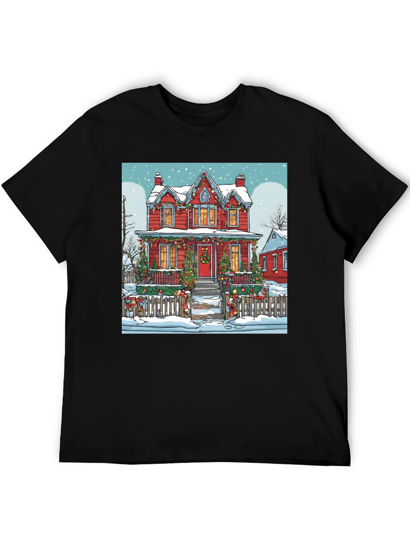 Festive Holiday House T-Shirt