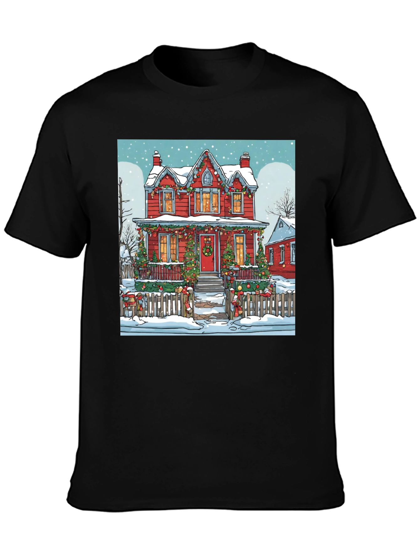 Festive Holiday House T-Shirt