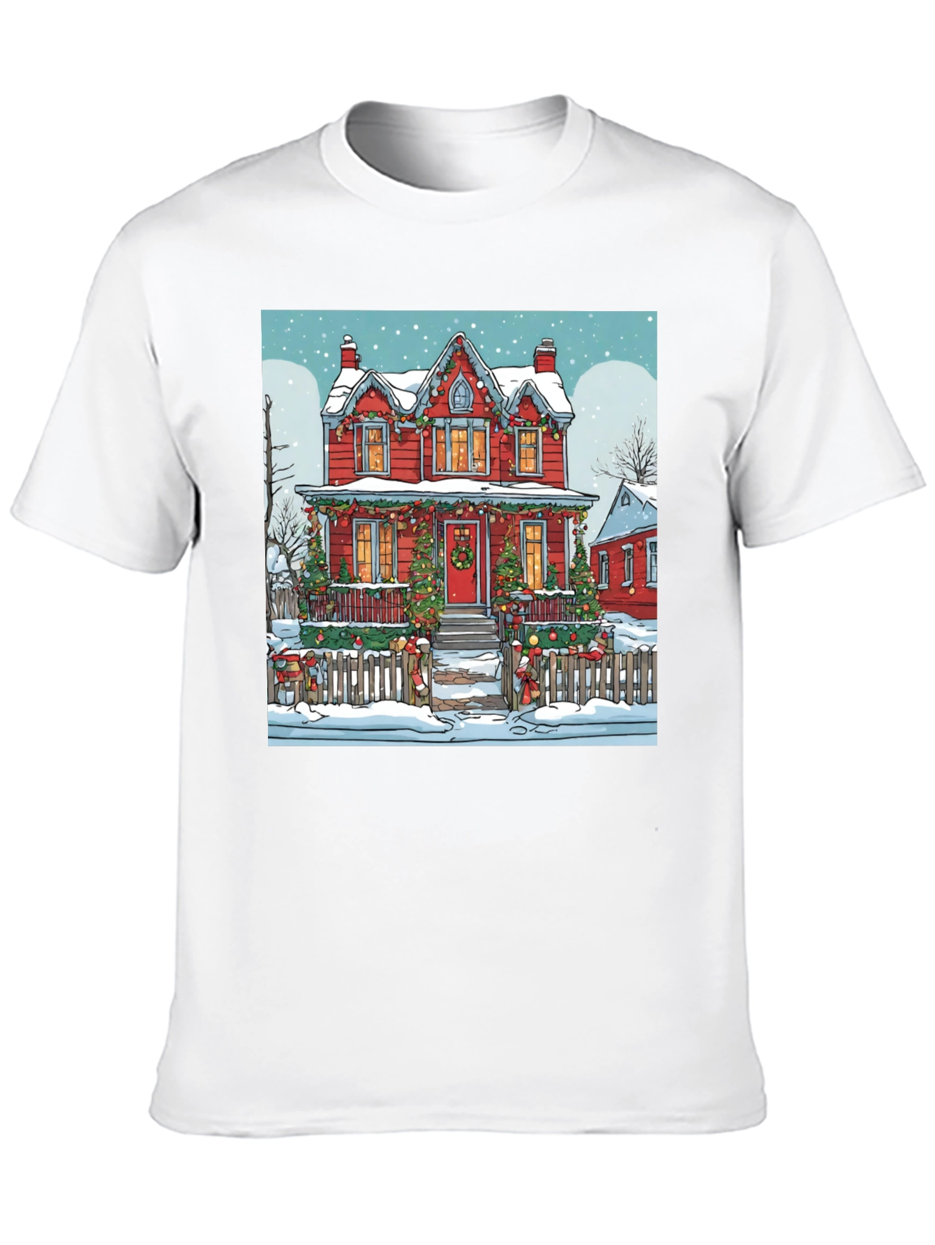 Festive Holiday House T-Shirt