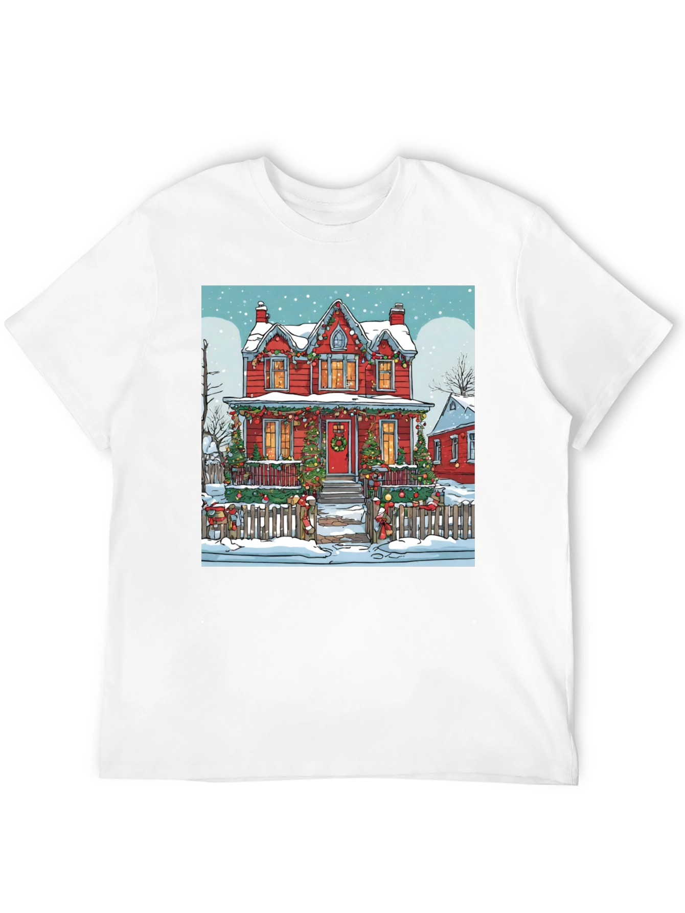 Festive Holiday House T-Shirt